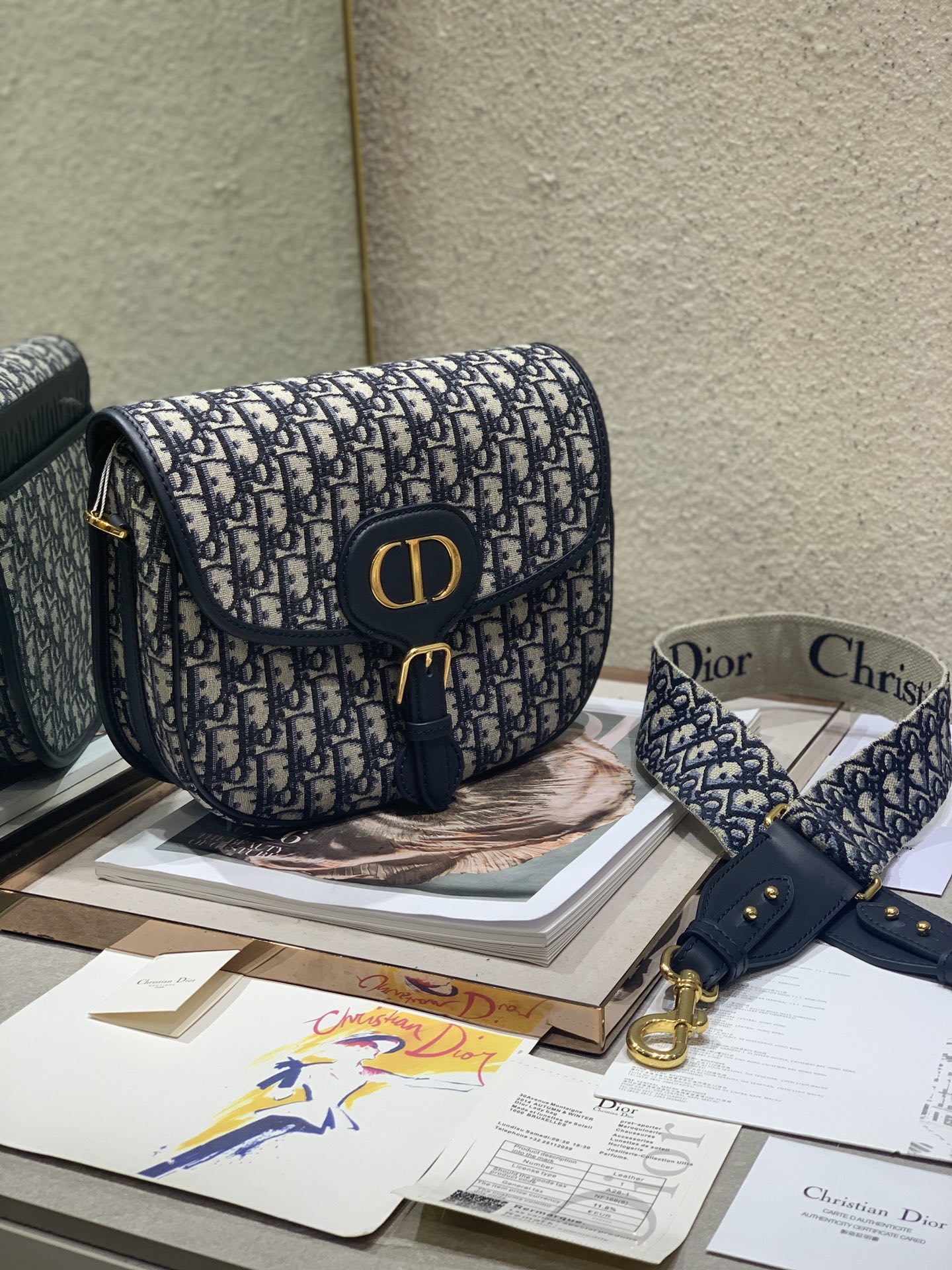 Di0r 30 Bobby Bag-27×19.5×8CM