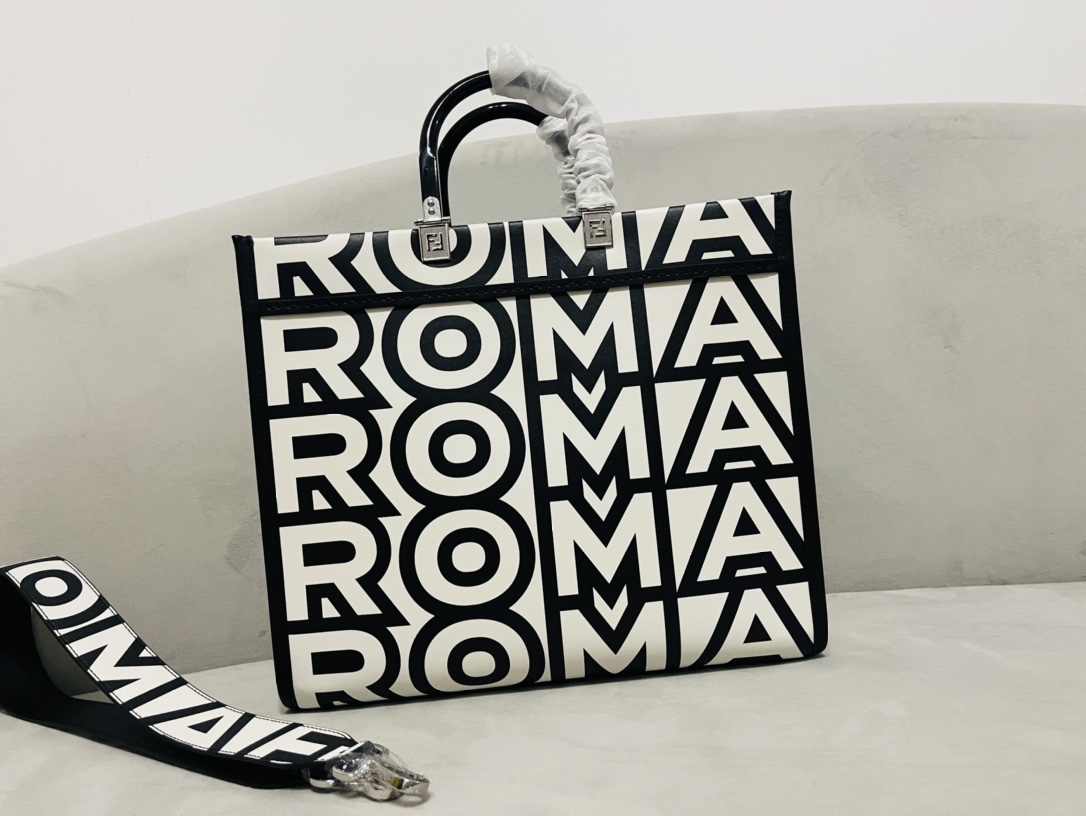 F**di sunshine tote-31x17x35cm