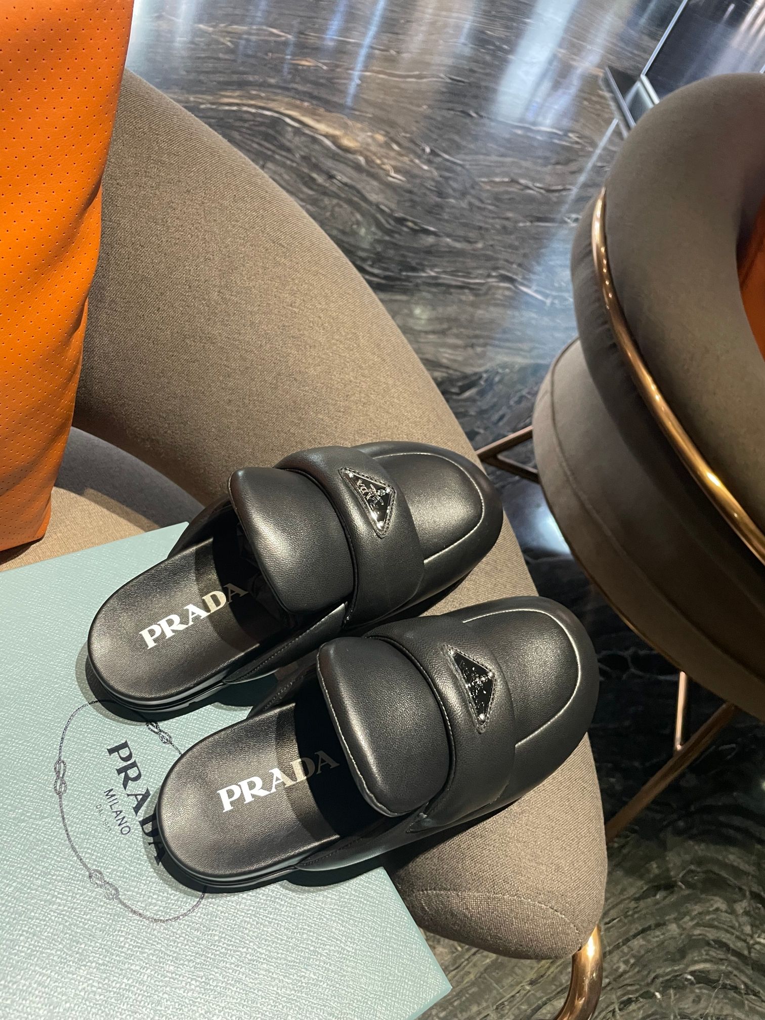 Pra*a boots 2023ss-3cm