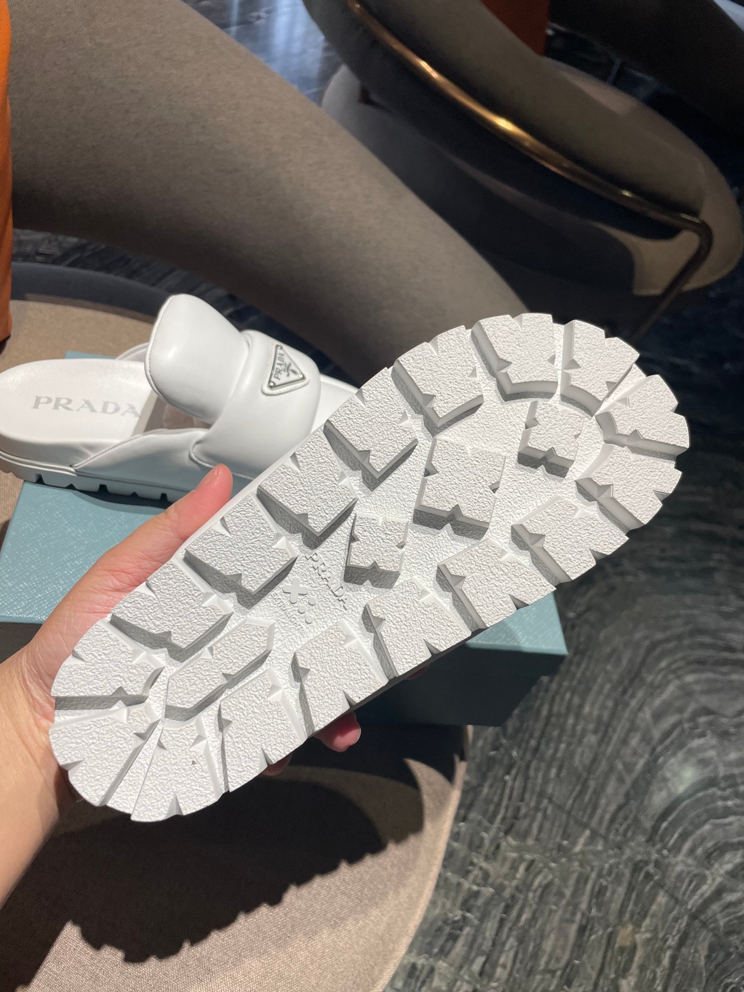 Pra*a boots 2023ss-3cm