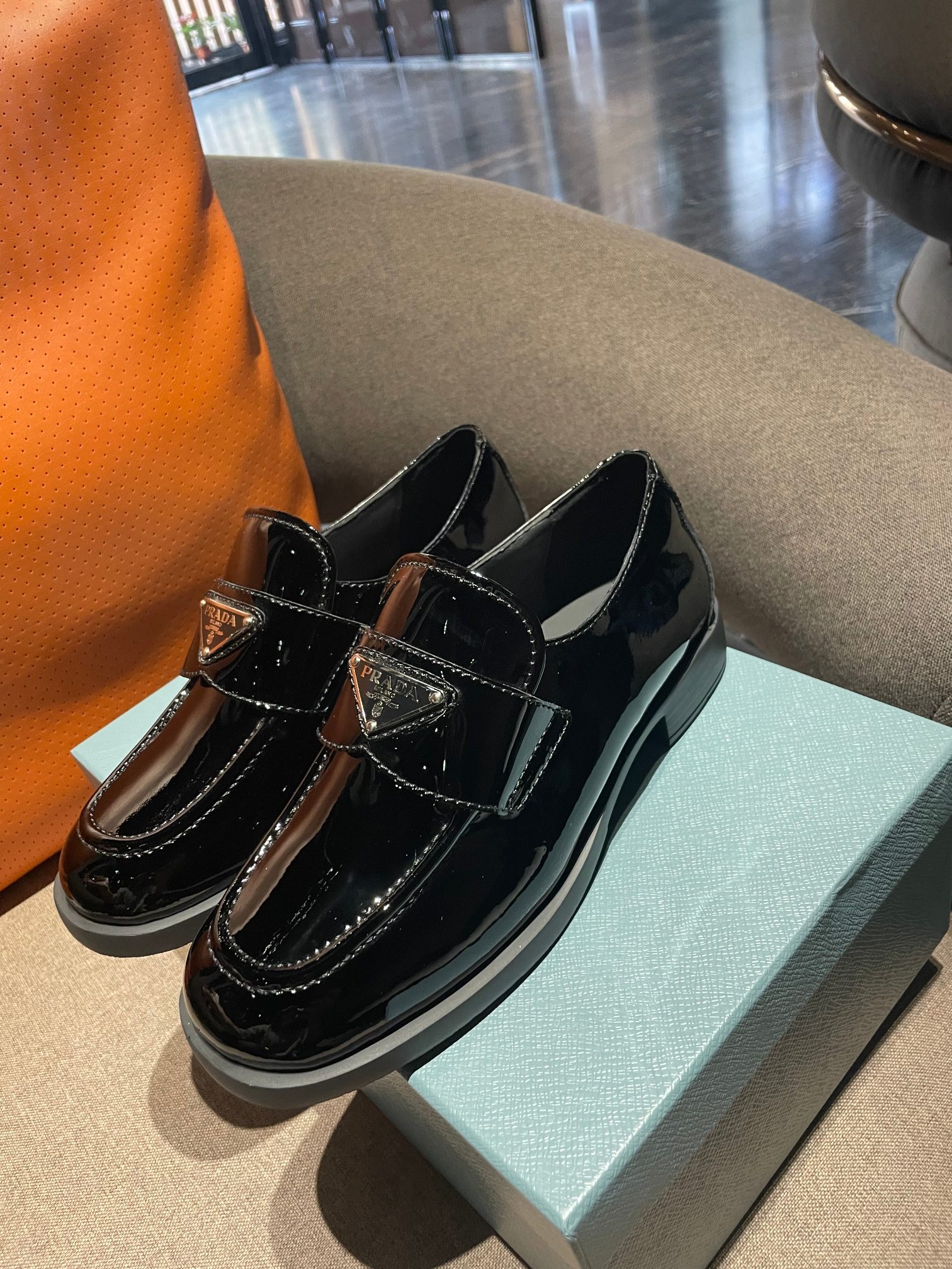 Pra*a boots 2023ss-3cm