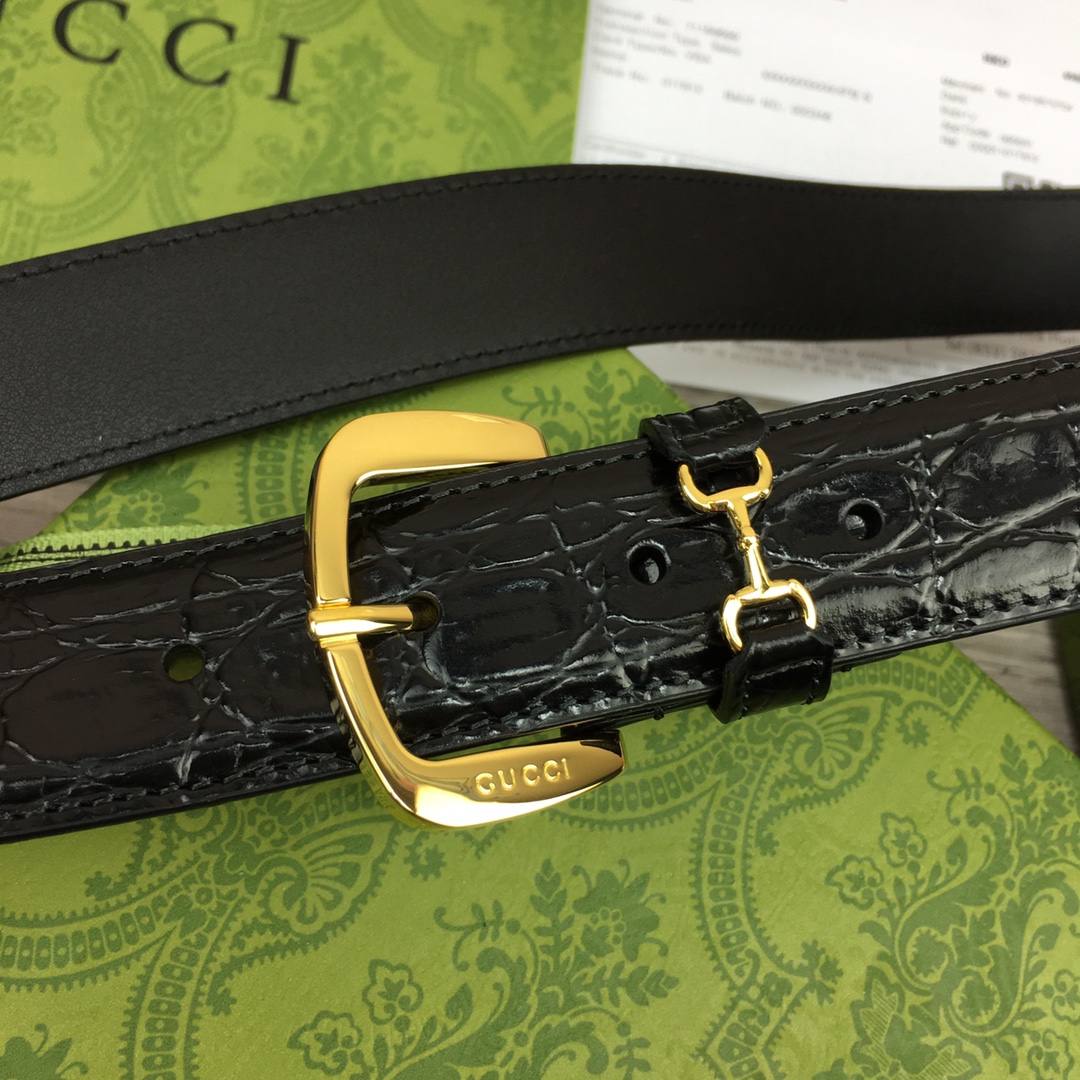 G*u*i belt-3cm