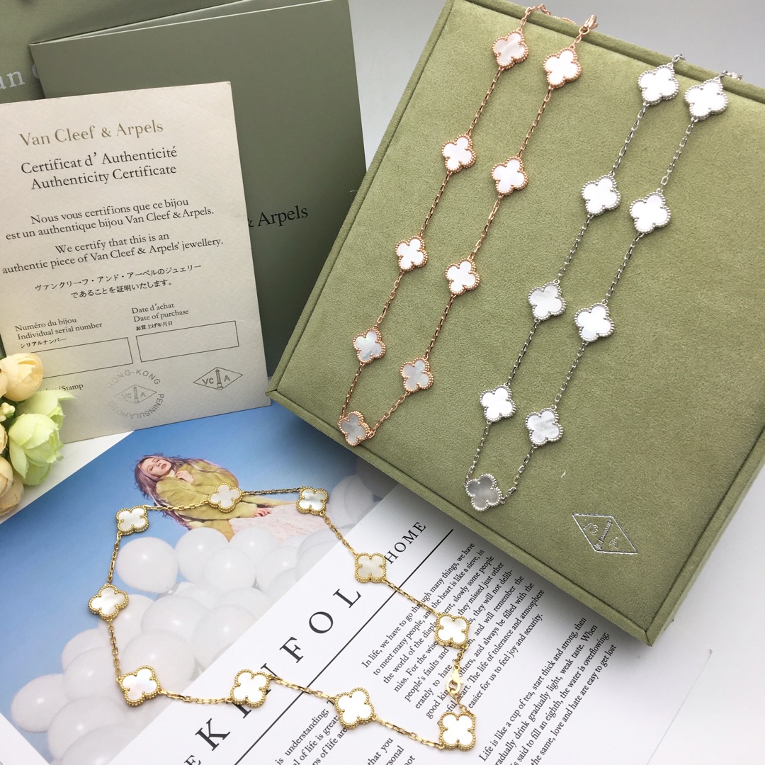 VCA 10-Flower Necklace(More Color Click The Link)