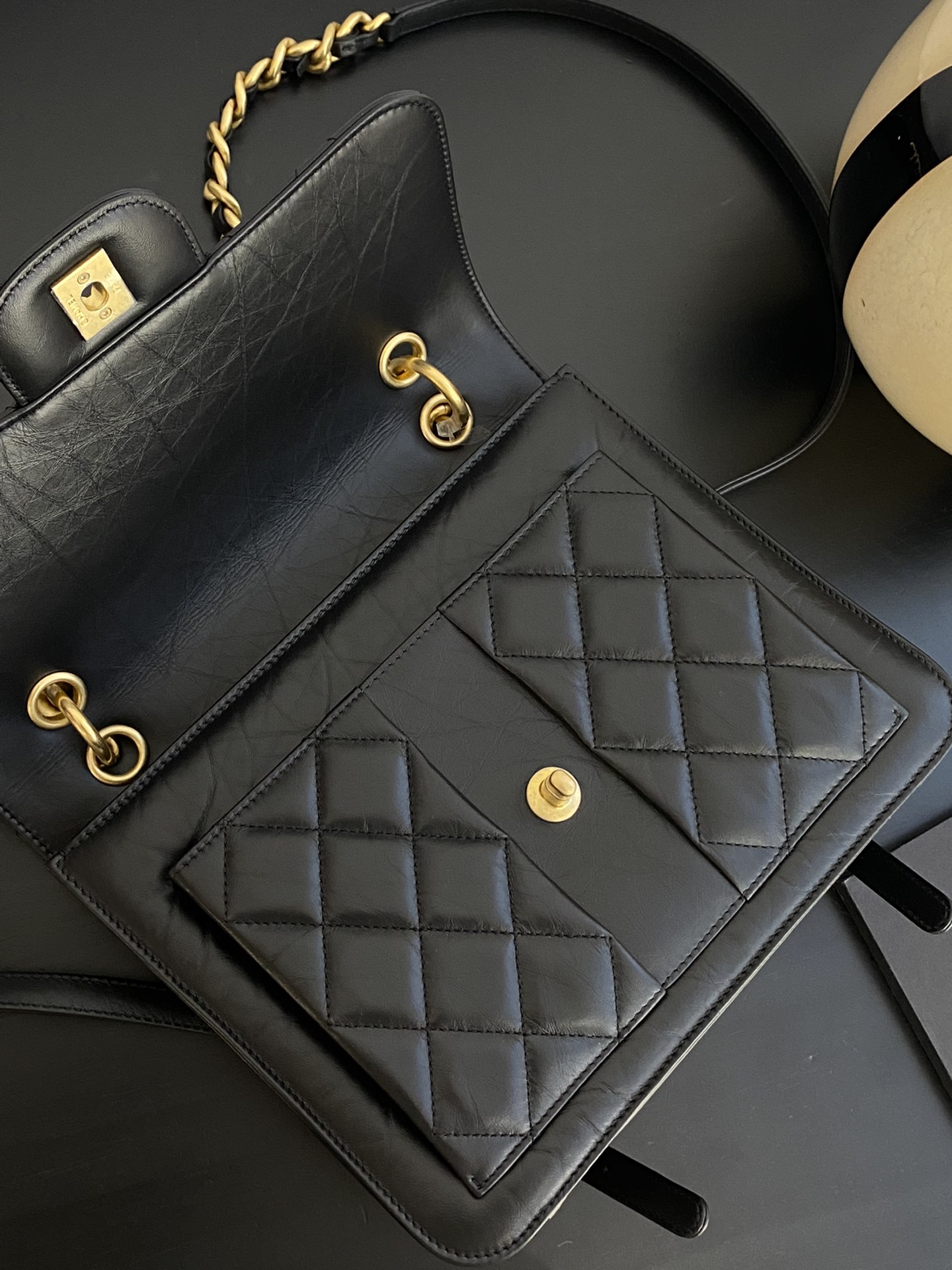 Ch@nel Mailman Shoulder Bag-25*22*6CM