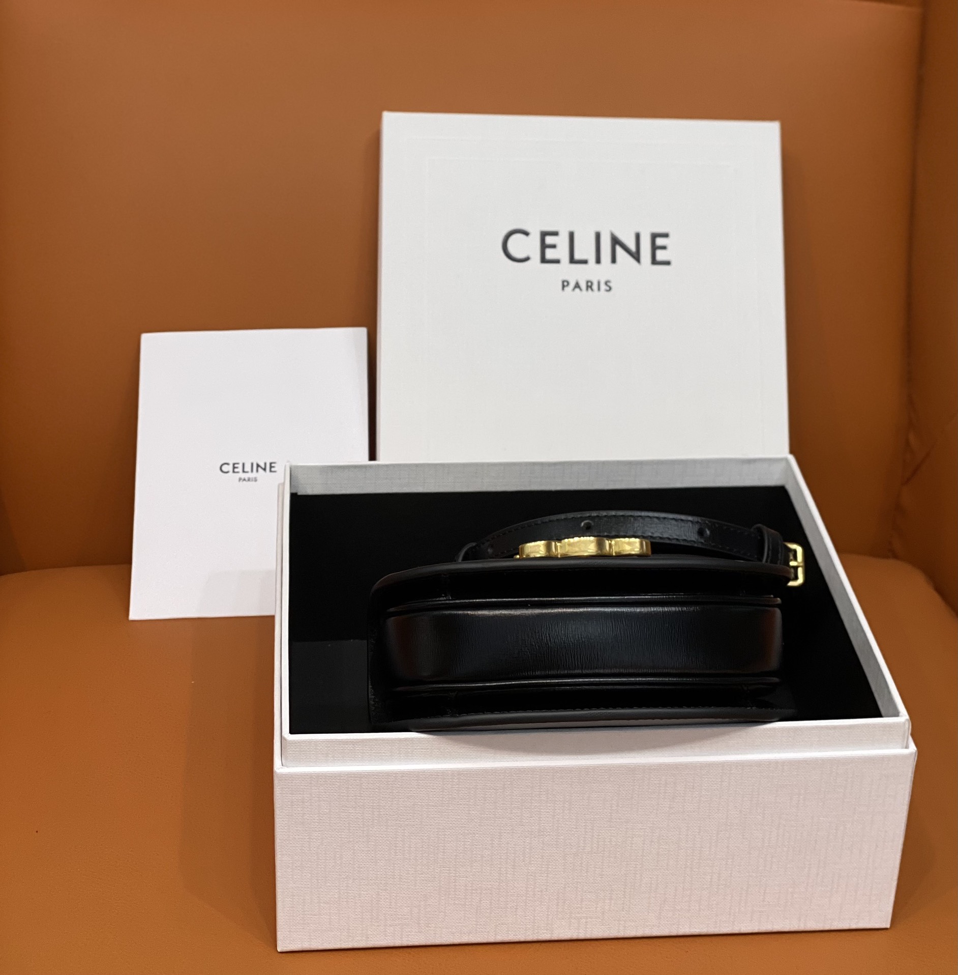 Ce**e mini besace triomphe bag-15.5x11.5x5cmcm