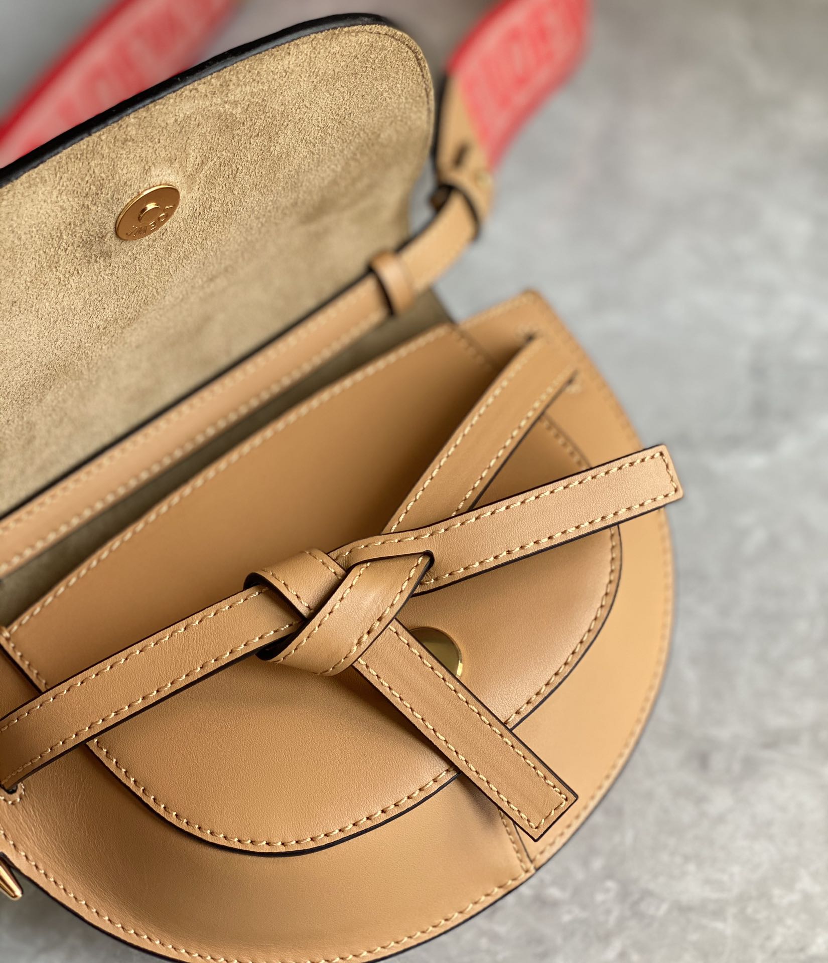 L0ew* mini gate dual bag-21*12.5*9cm