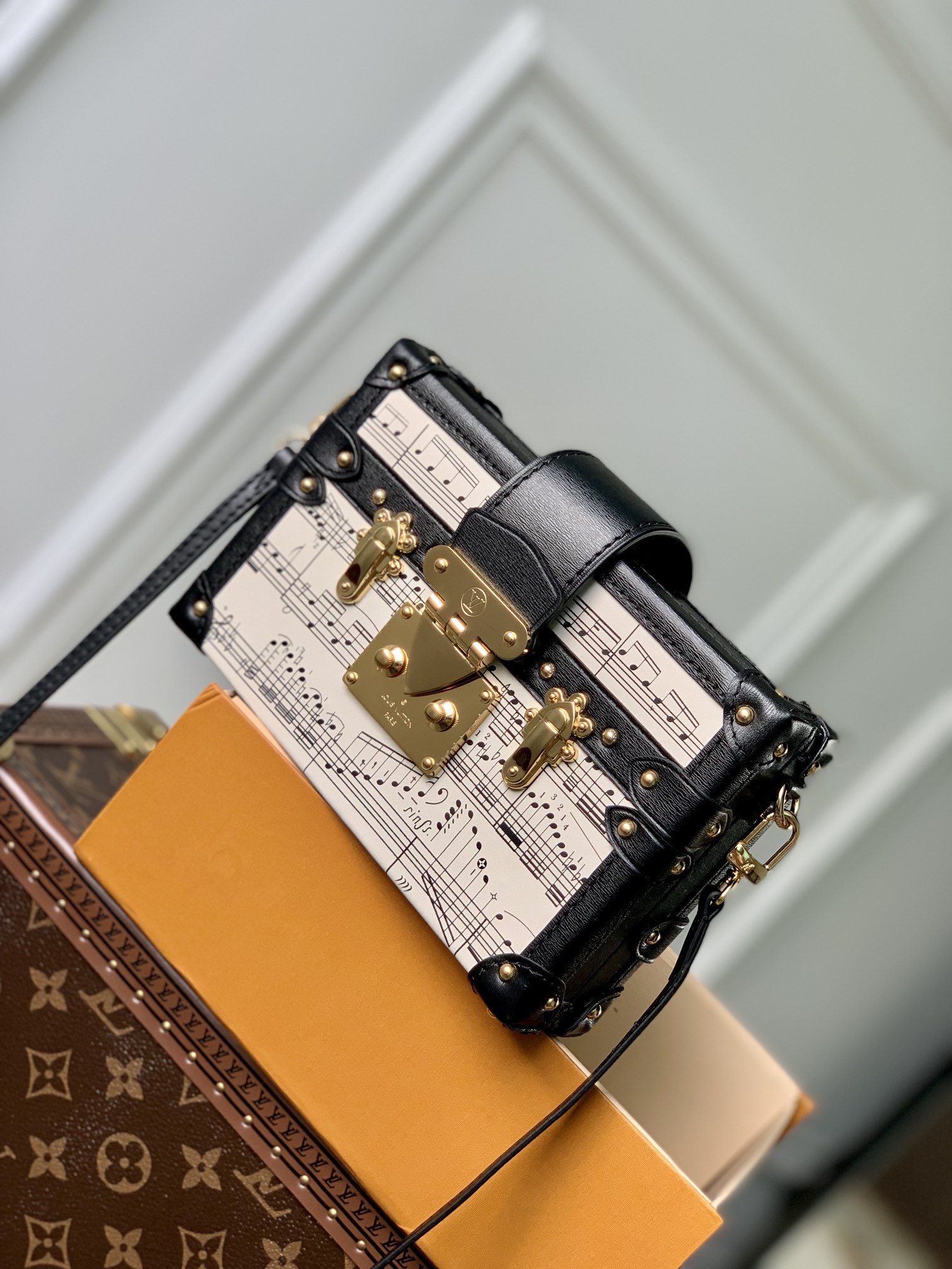 l0*is V*t0n petite malle handbags-m22895-21 x 14 x 6cm