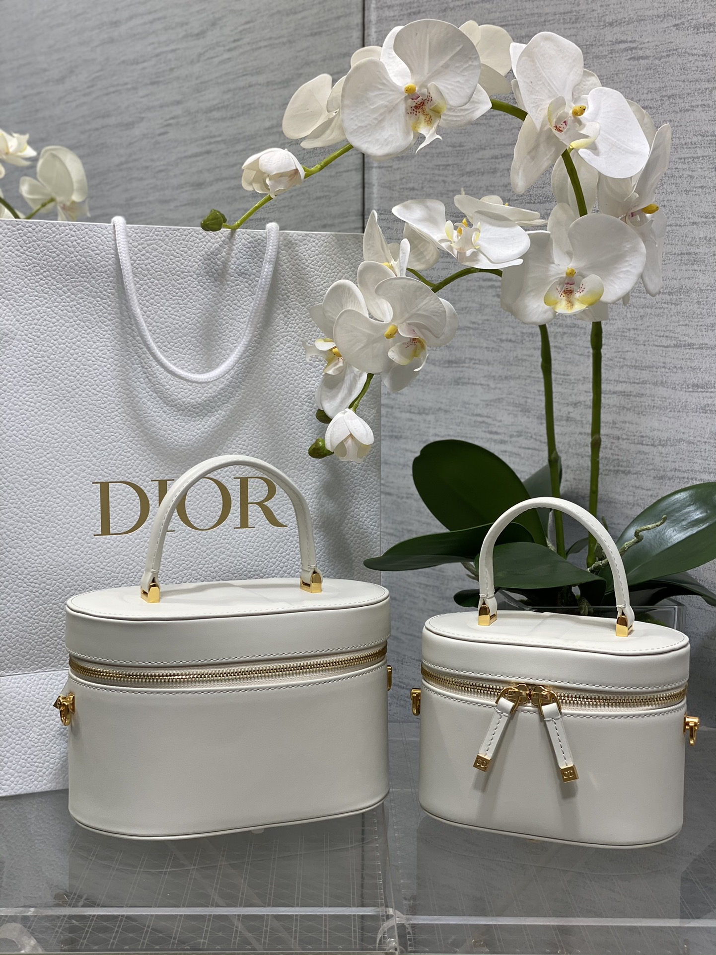 D*or signature vanity bag-24*14*18cm