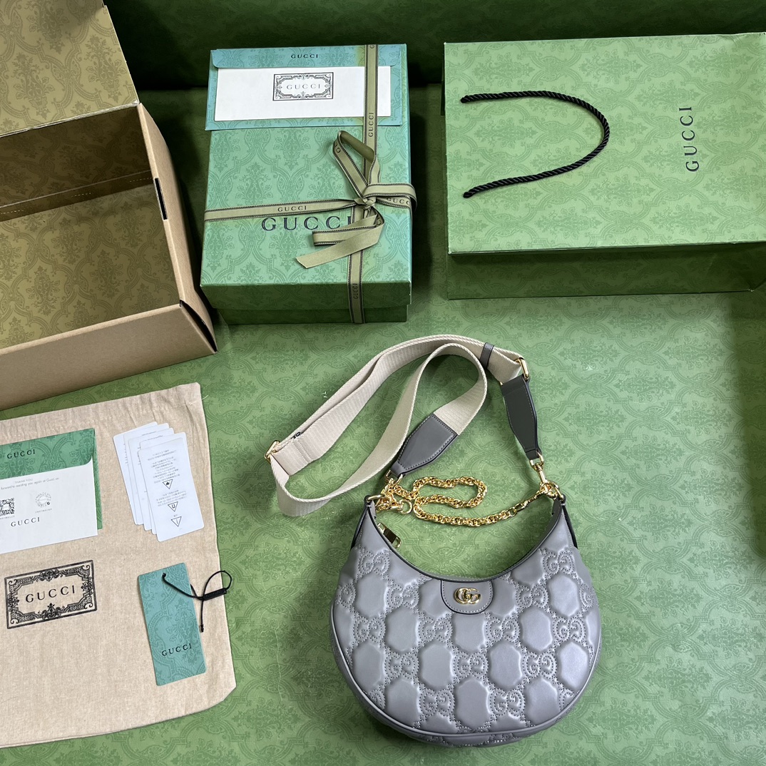 G*u*i gg matelassé tote bag-27*18*7cm