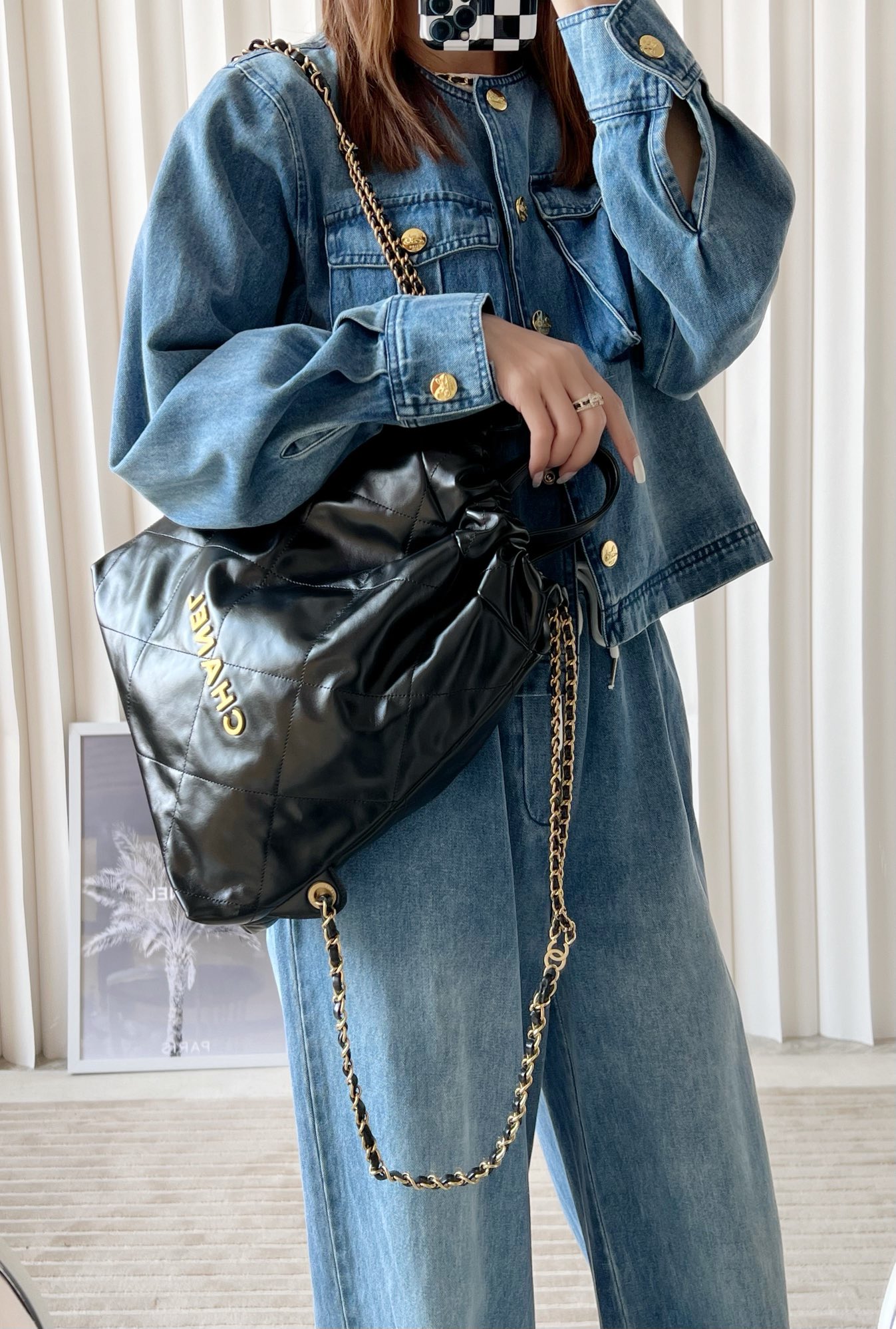 Ch@nel Backpack-29*34*10.5CM