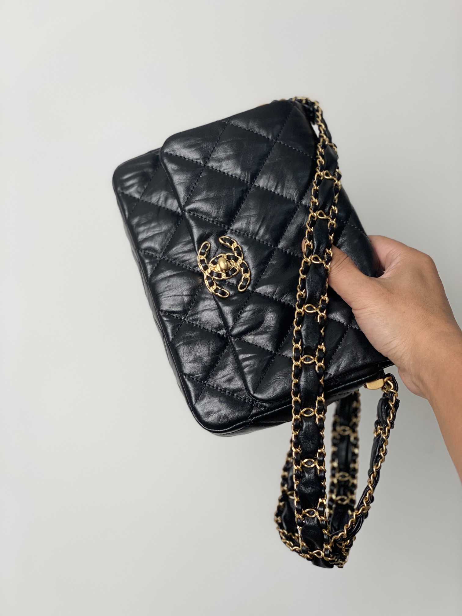 Ch@nel Flap Bag-20x5x15CM