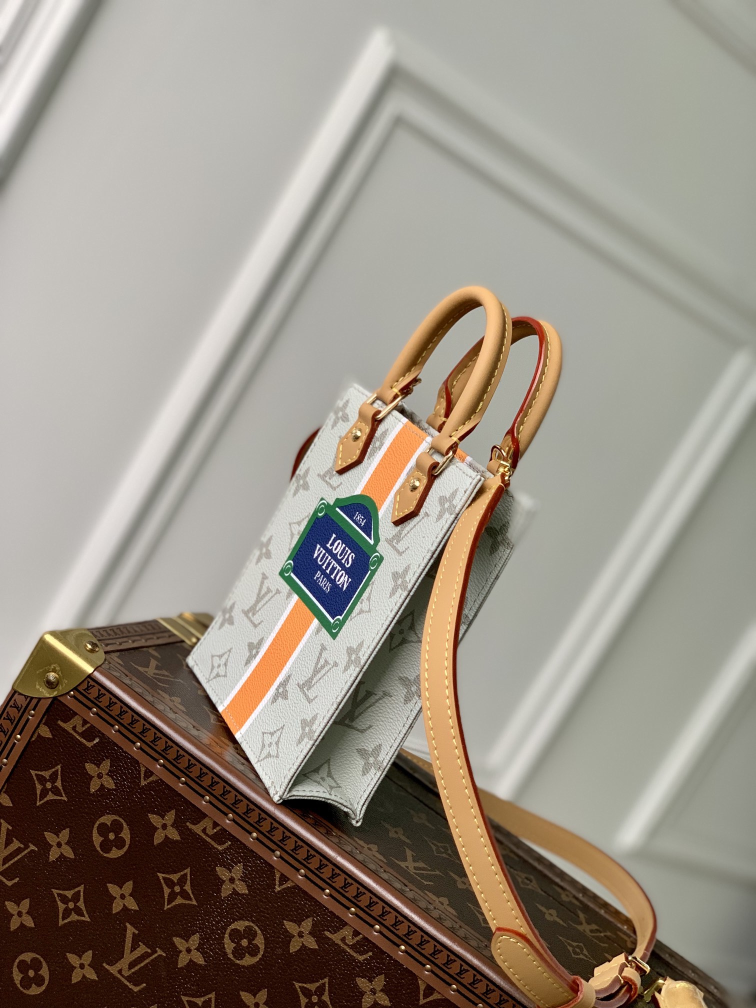 l0*is V*t0n petit sac plat -14 x 17 x 5cm