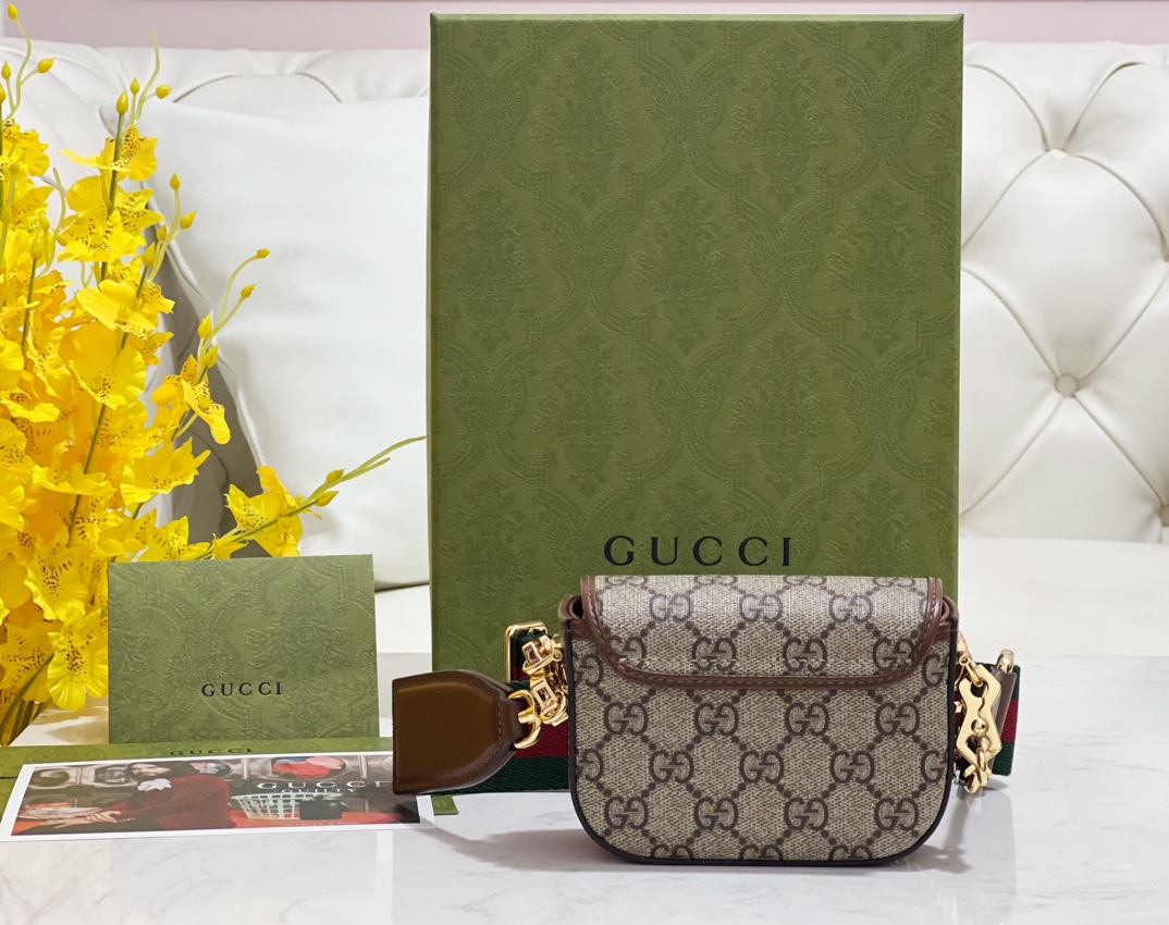 G*u*i gg horsebit 1955 bag-12*9*4cm