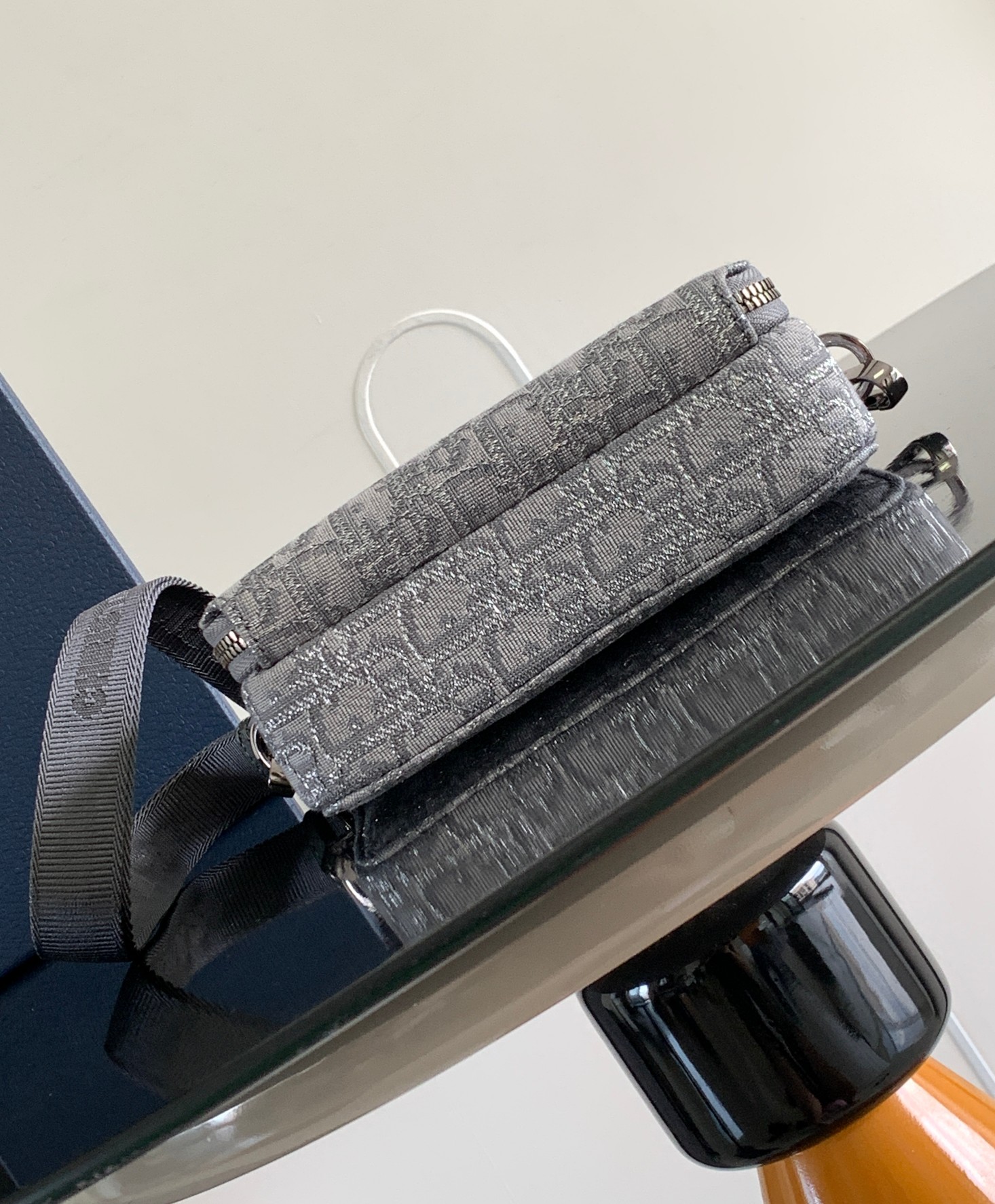 D*or oblique handlebag-17 x 12.5 x 55cm