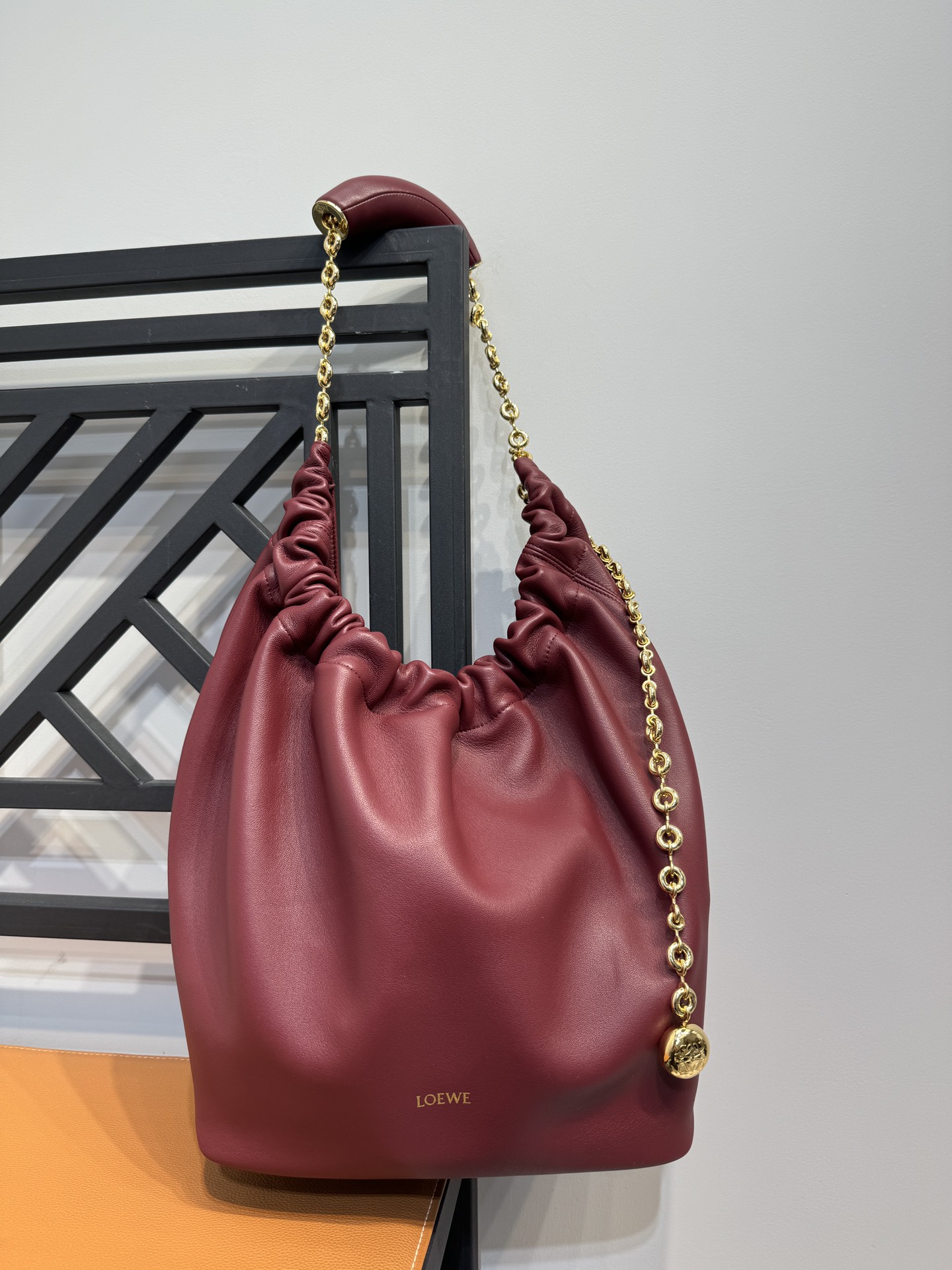 L0ew* squeeze bag-34*33*13.5cm