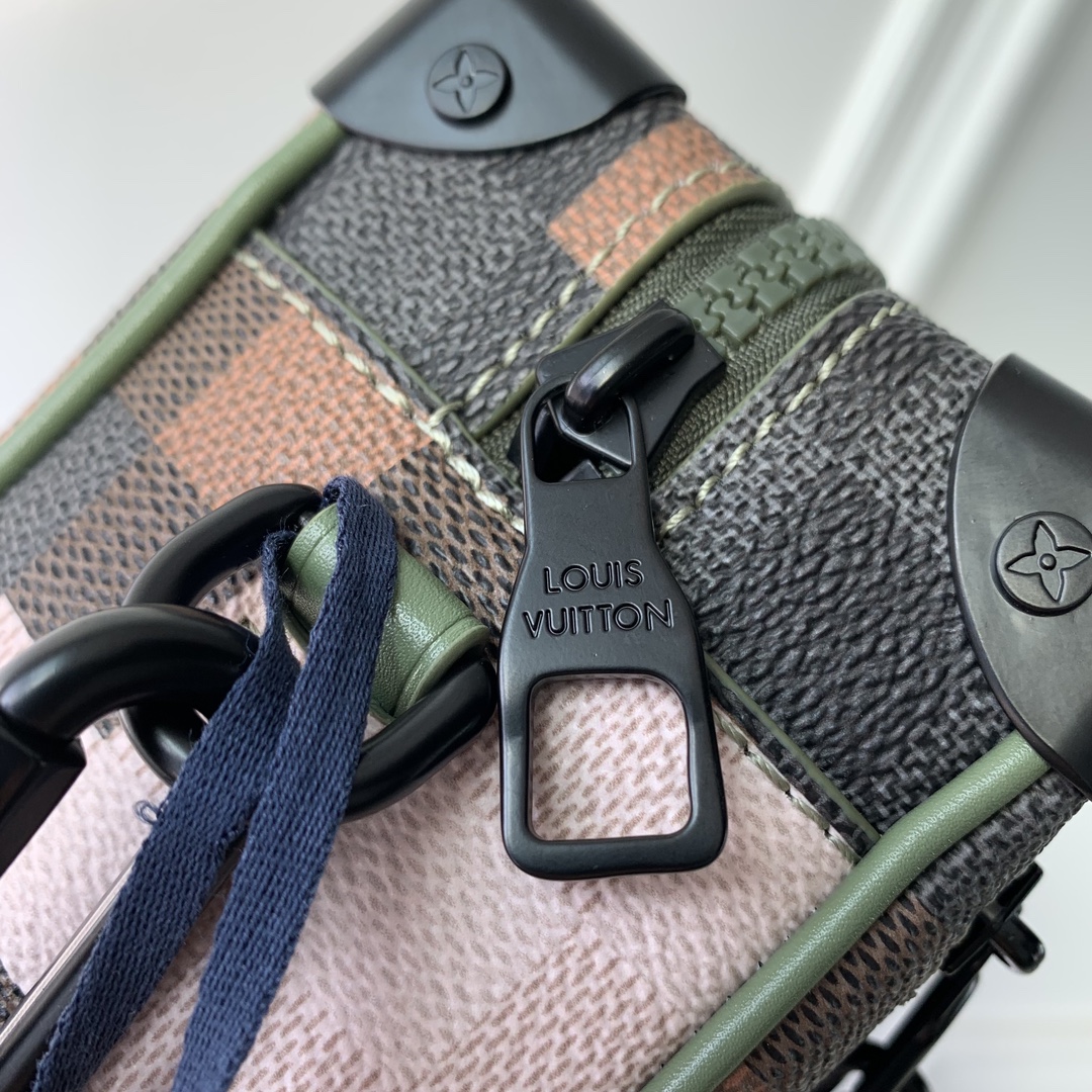 l0*is V*t0n mini soft trunk m80033-18.5 x13x8cm