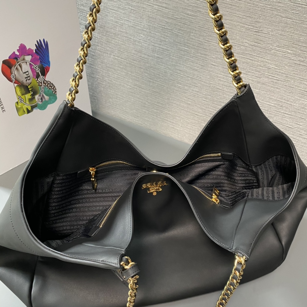 Pra*a vintage 1ba638 tote-39*29*1cm