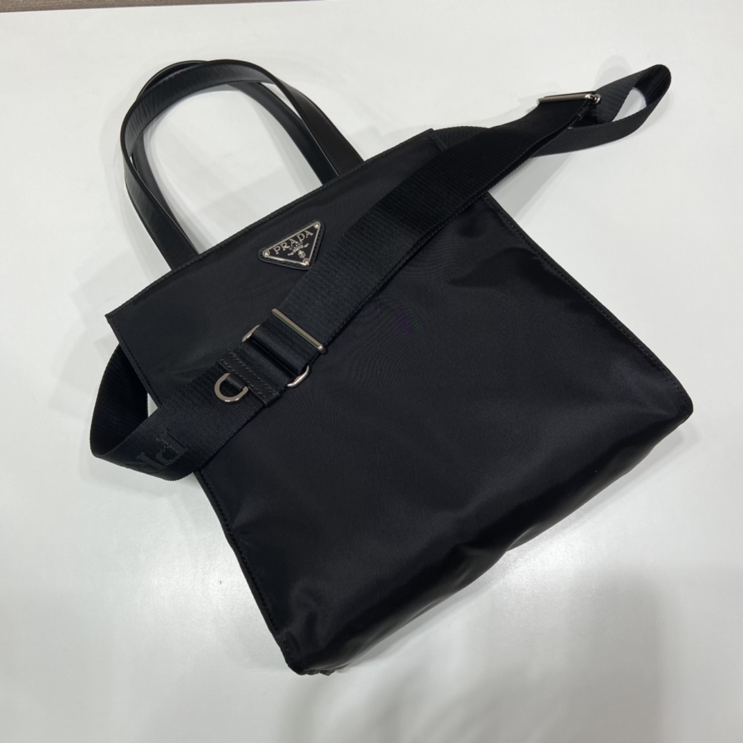 Pra*a 1bg426 tote bag-25.5*27*14cm