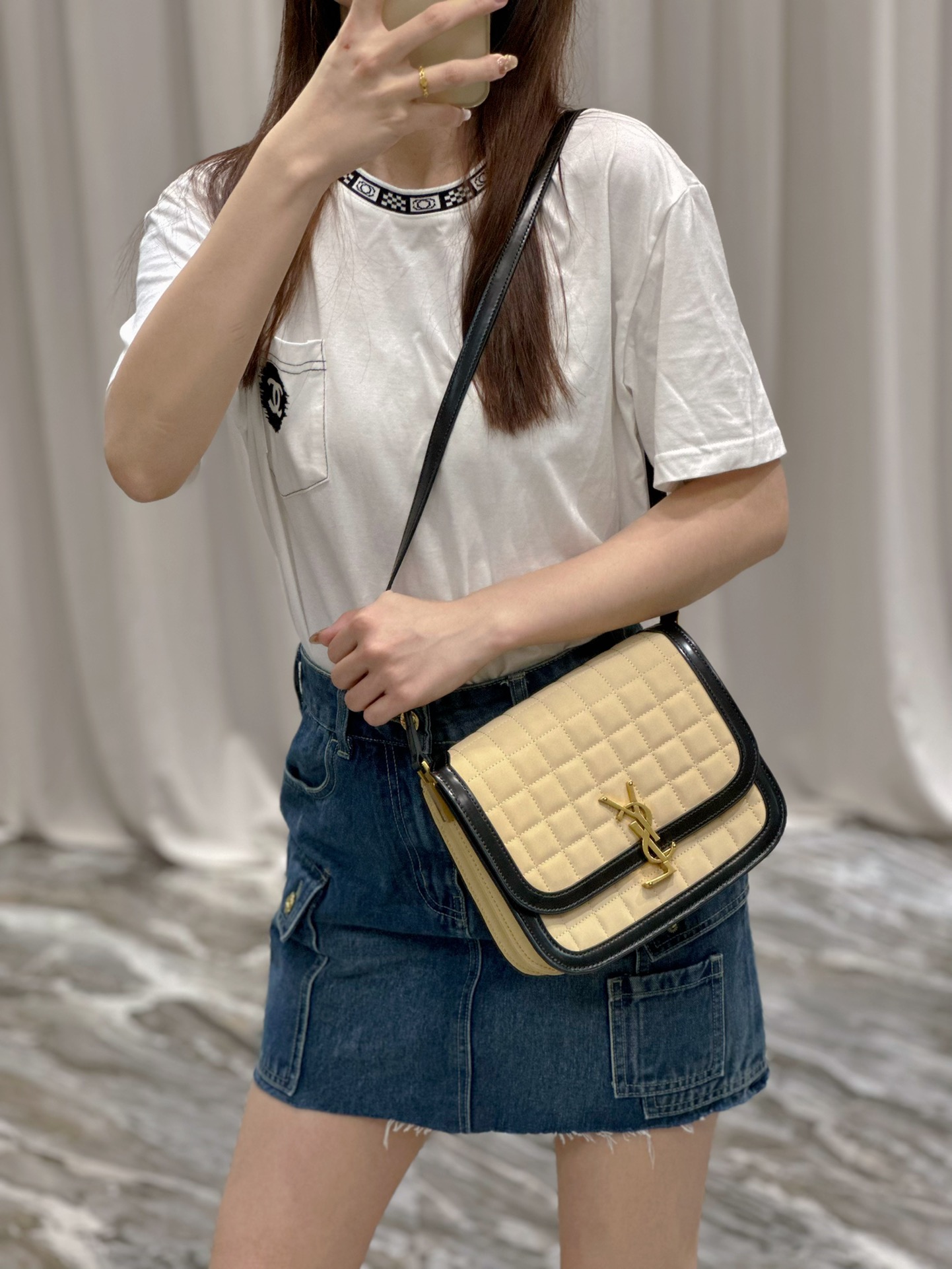 Y*L solferino box bag-23×16×6cm