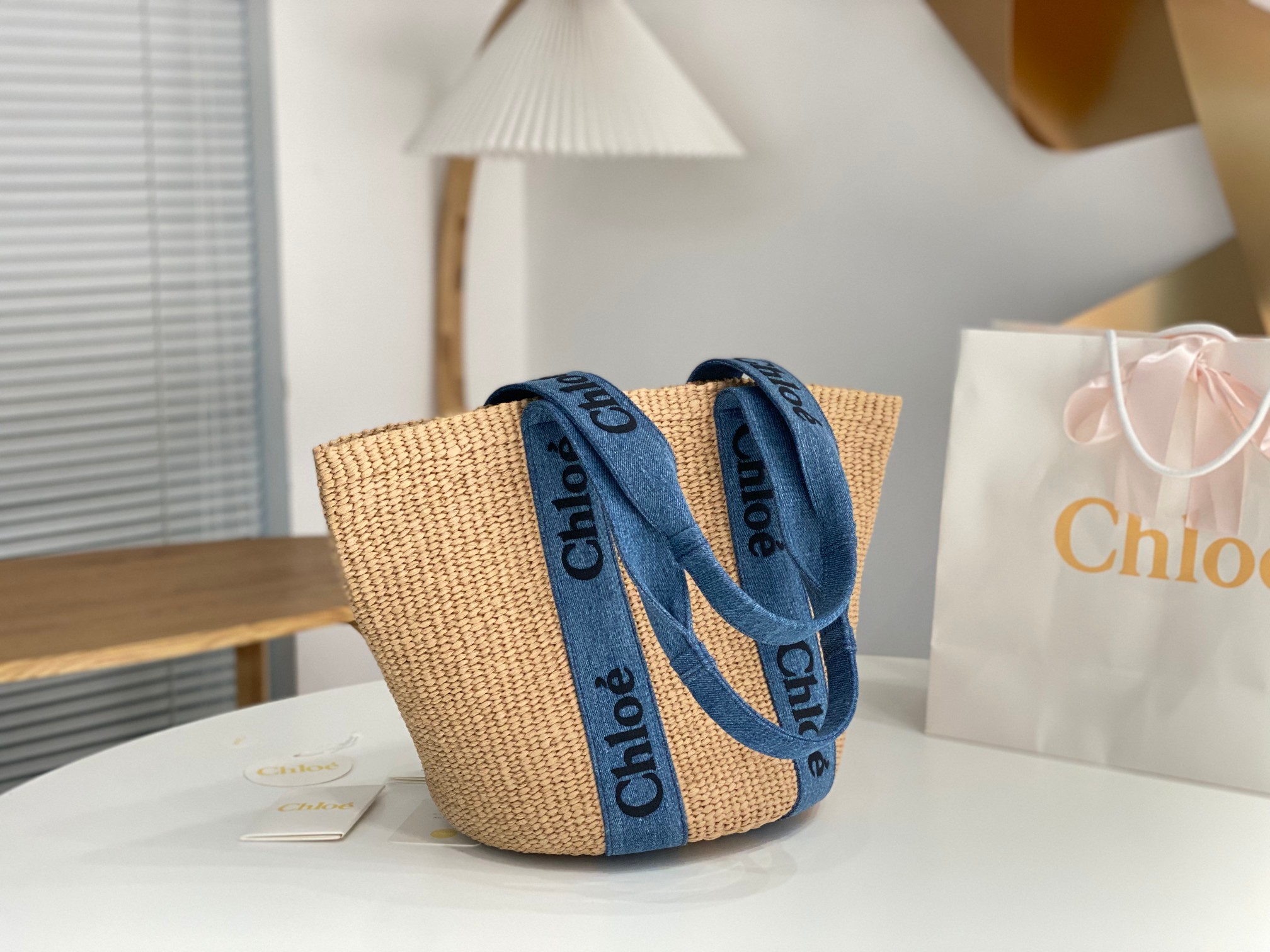 Ch10e woody bucket bag-28*48*28cm