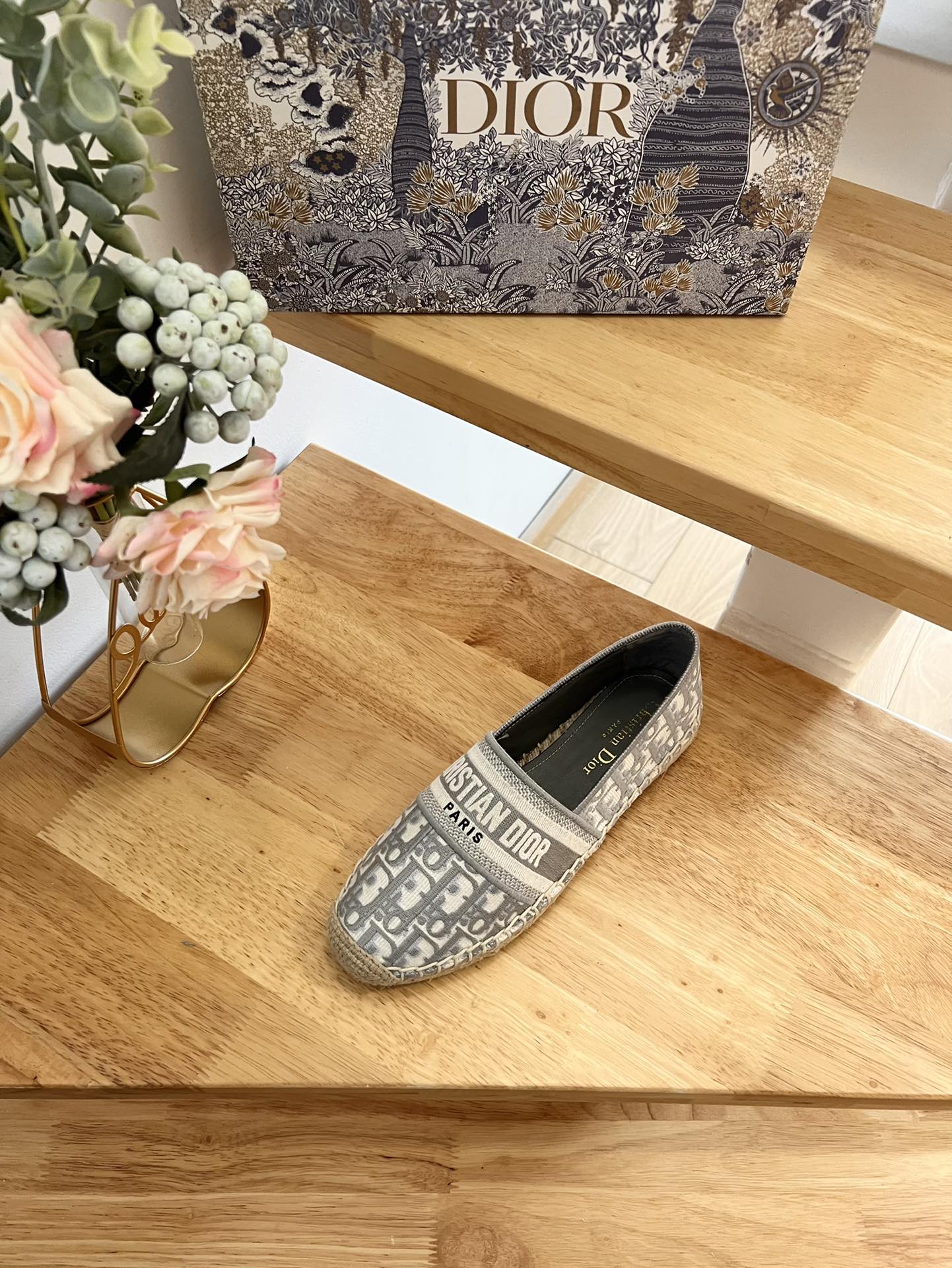 D*or oblique espadrilles