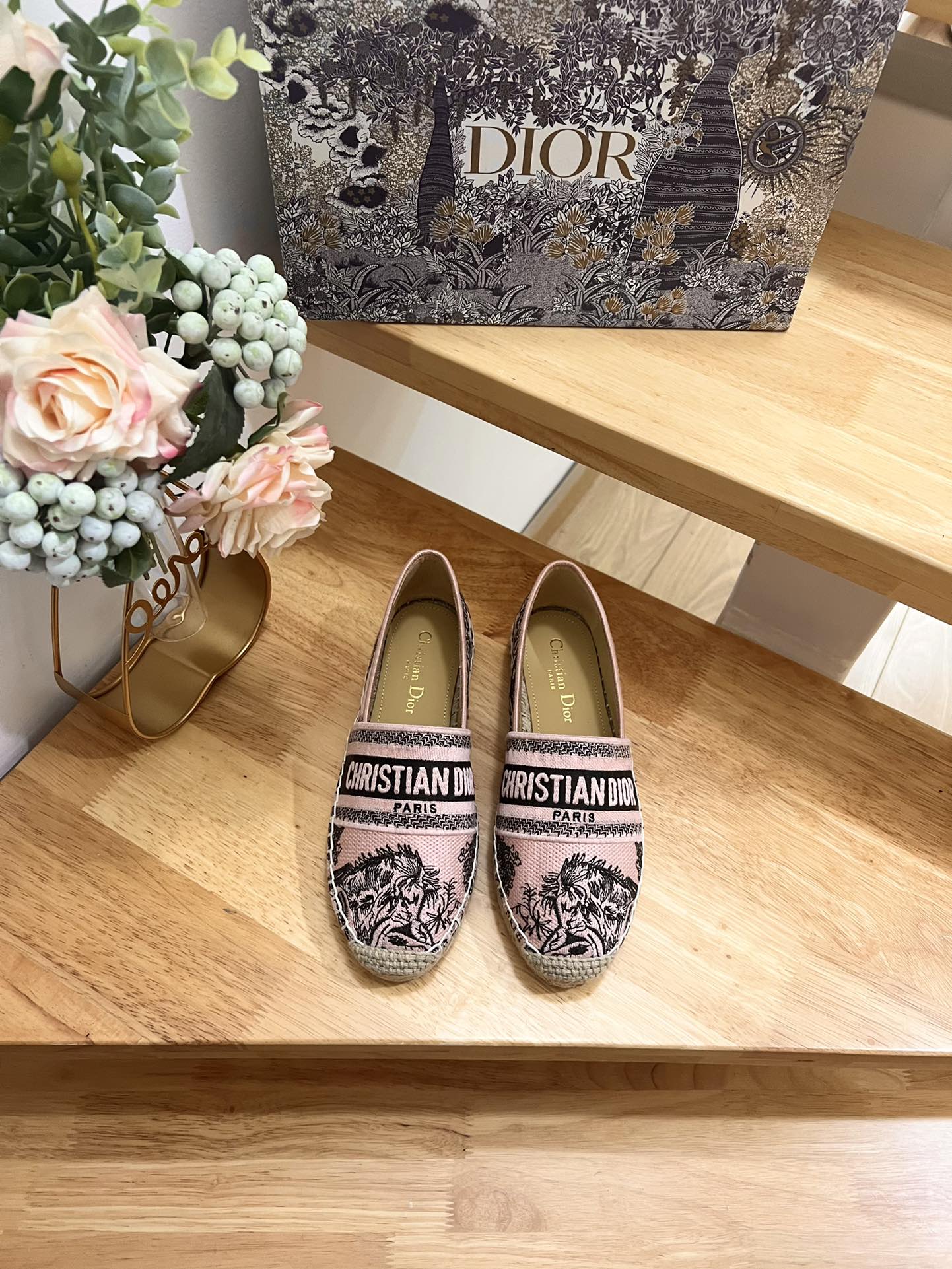 D*or oblique espadrilles
