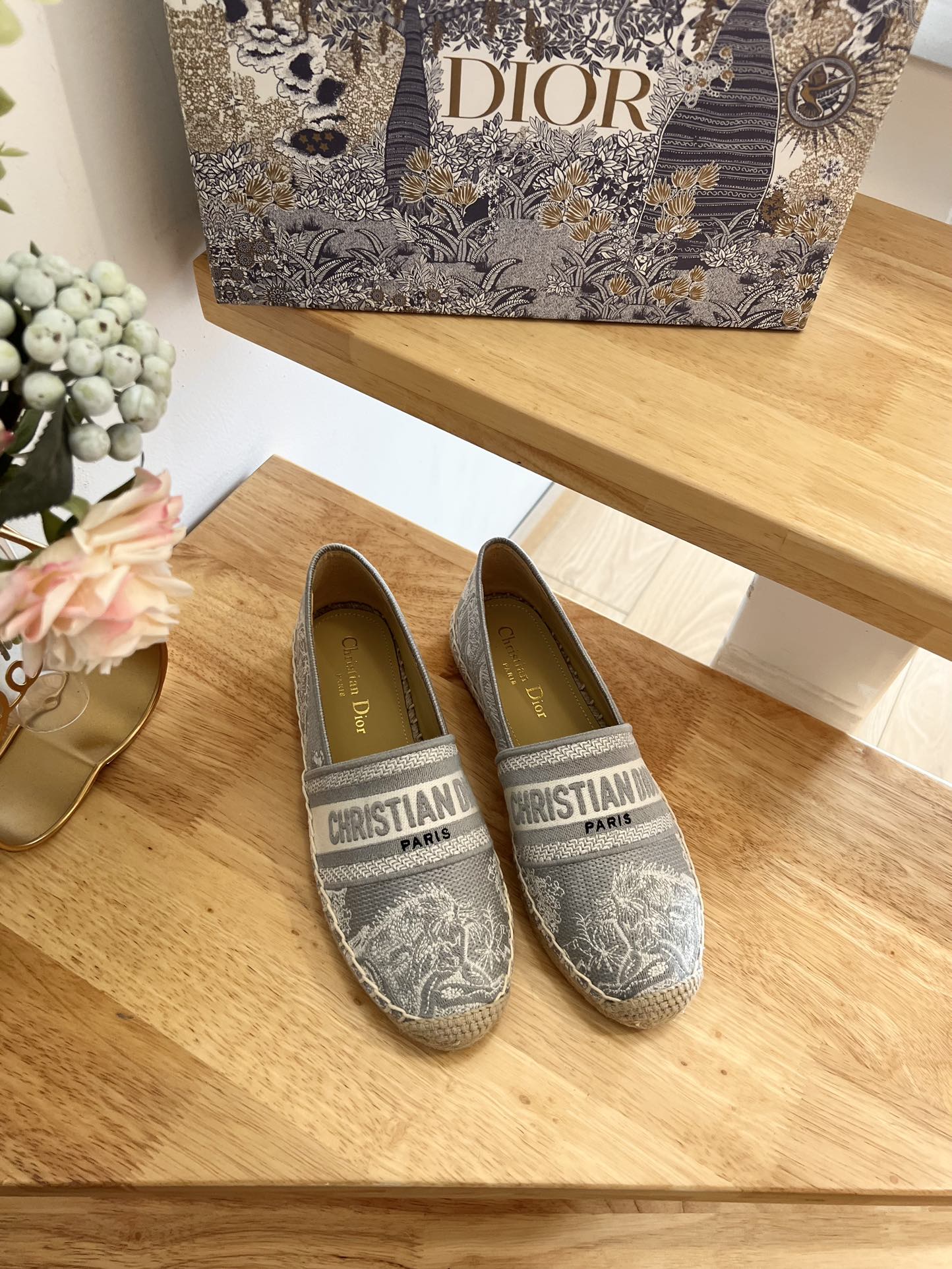 D*or oblique espadrilles