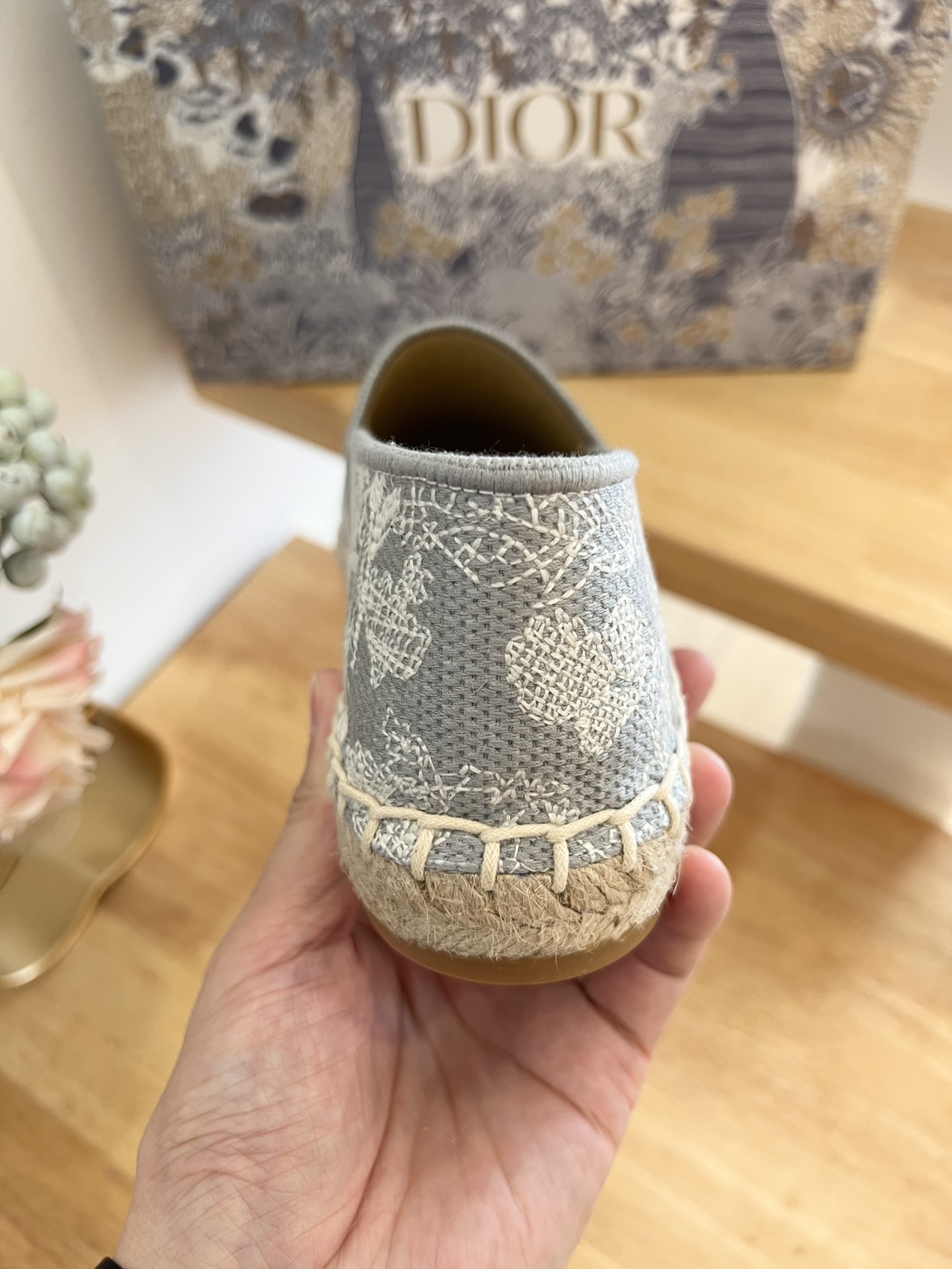 D*or oblique espadrilles