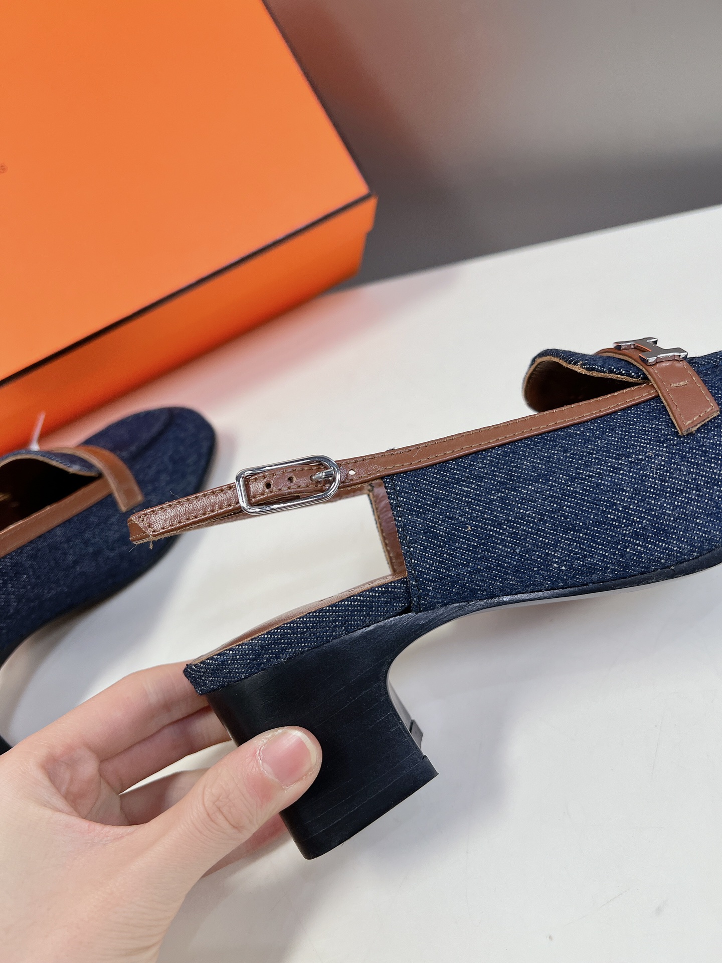 H**mes 2024ss sandals-5cm