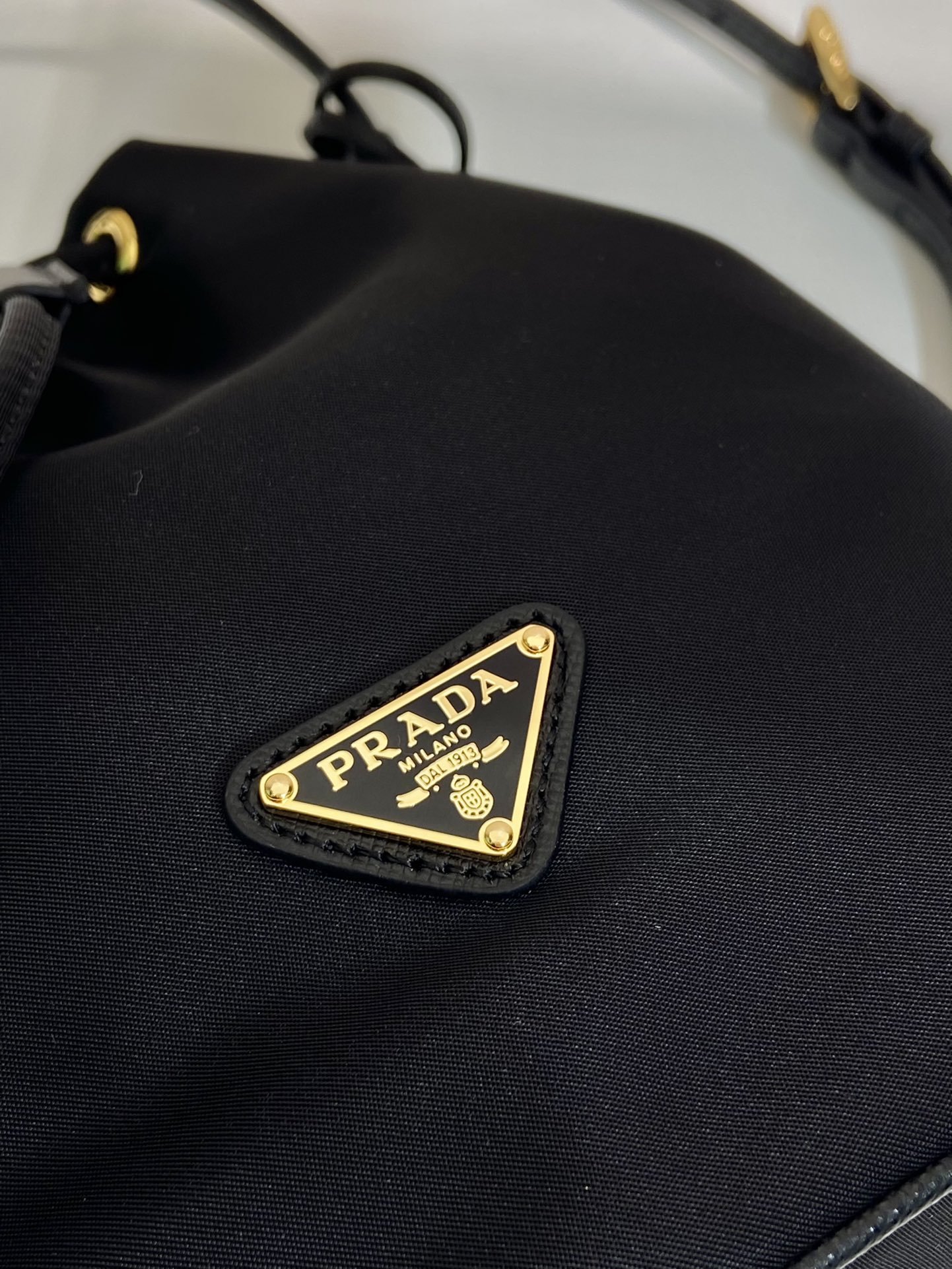 Pra*a 1be067 bucket bag-15.5*19.5*10cm