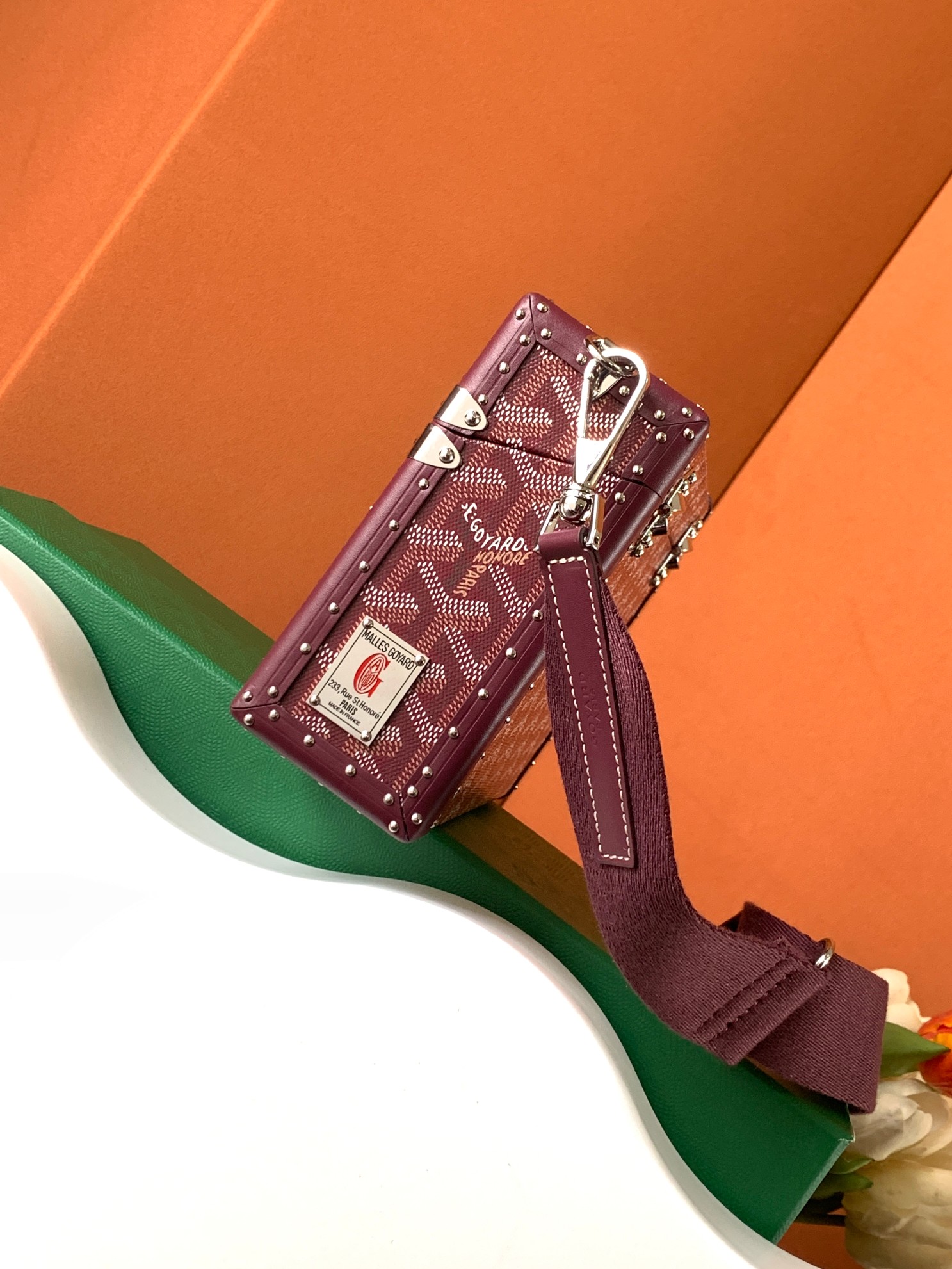 Go*ard cassette bag-21*15*6.5cm