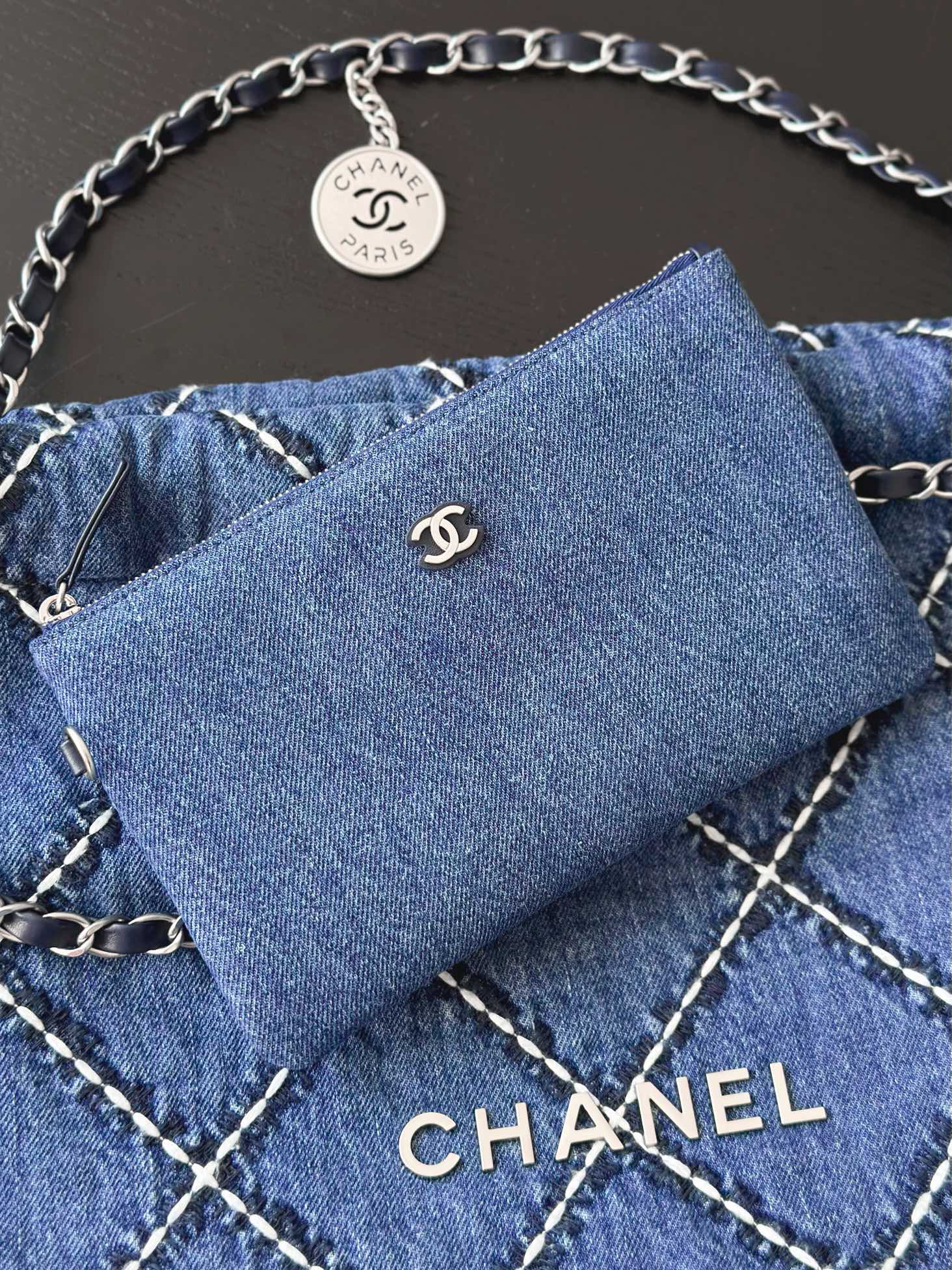 Ch@nel 22 Tote Bag-35*37*7/39*42*8CM