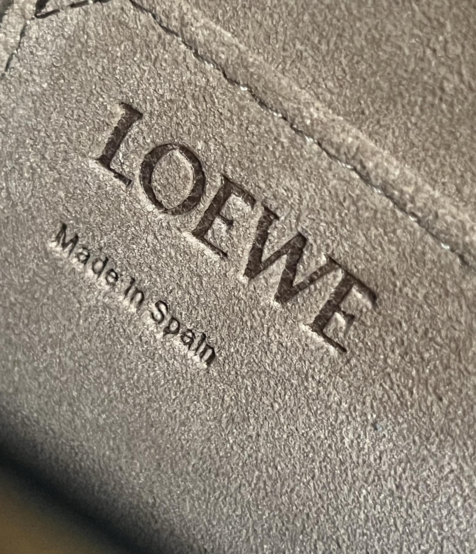 L0ew* puzzle gatedual bag-25*19*11.5cm