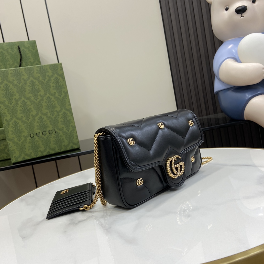 G*u*i marmont bag-12*21*5cm