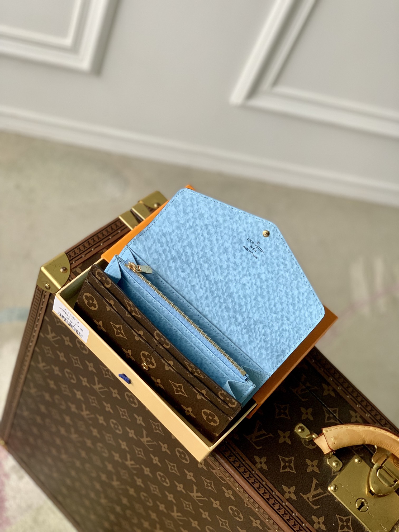 l0*is V*t0n sarah wallet-m83580-19 x 10.5 x 2.5cm