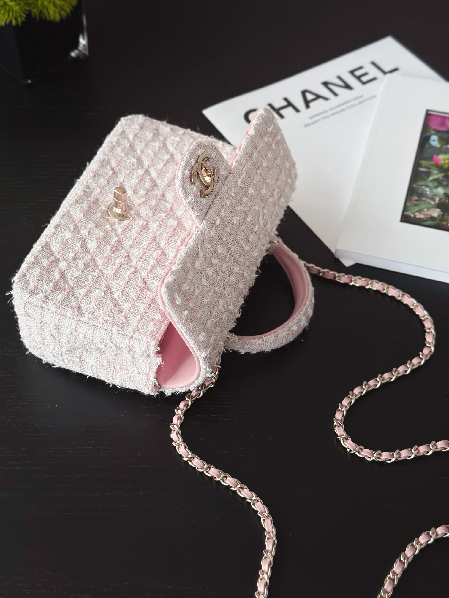 Ch@Nel Flap Bag-20*12*6CM