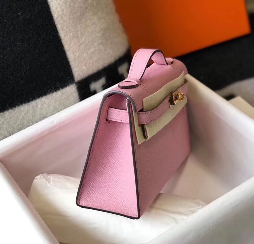 H**mes mini kelly pochette-epsom leather-22cm