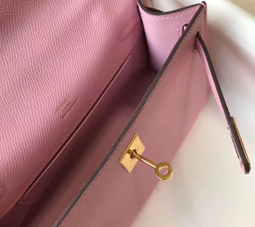 H**mes mini kelly pochette-epsom leather-22cm