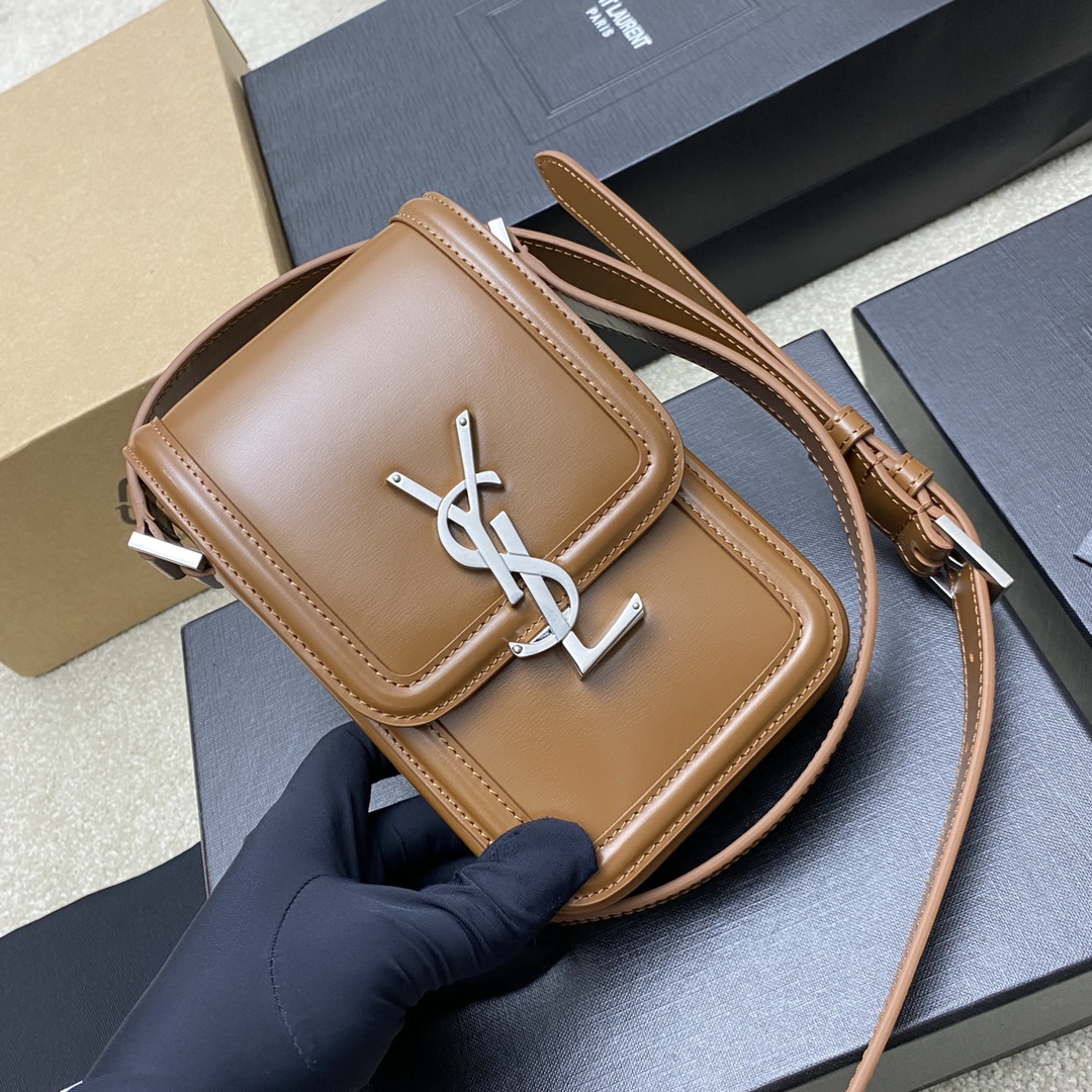 YS L Solferino Box Bag-18×11×5CM