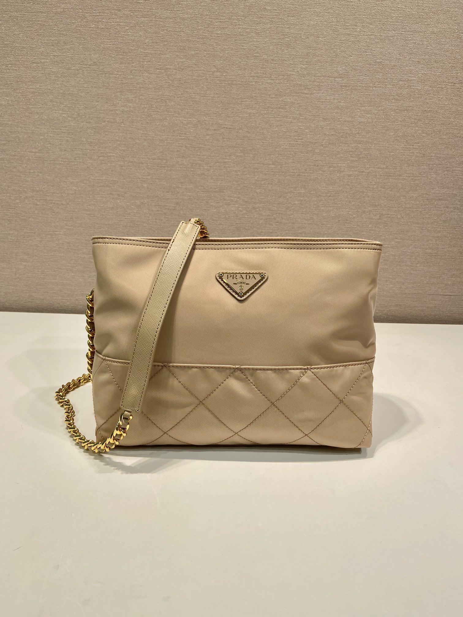 Pra*a vintage tote bag-1bd645-25*21*8cm