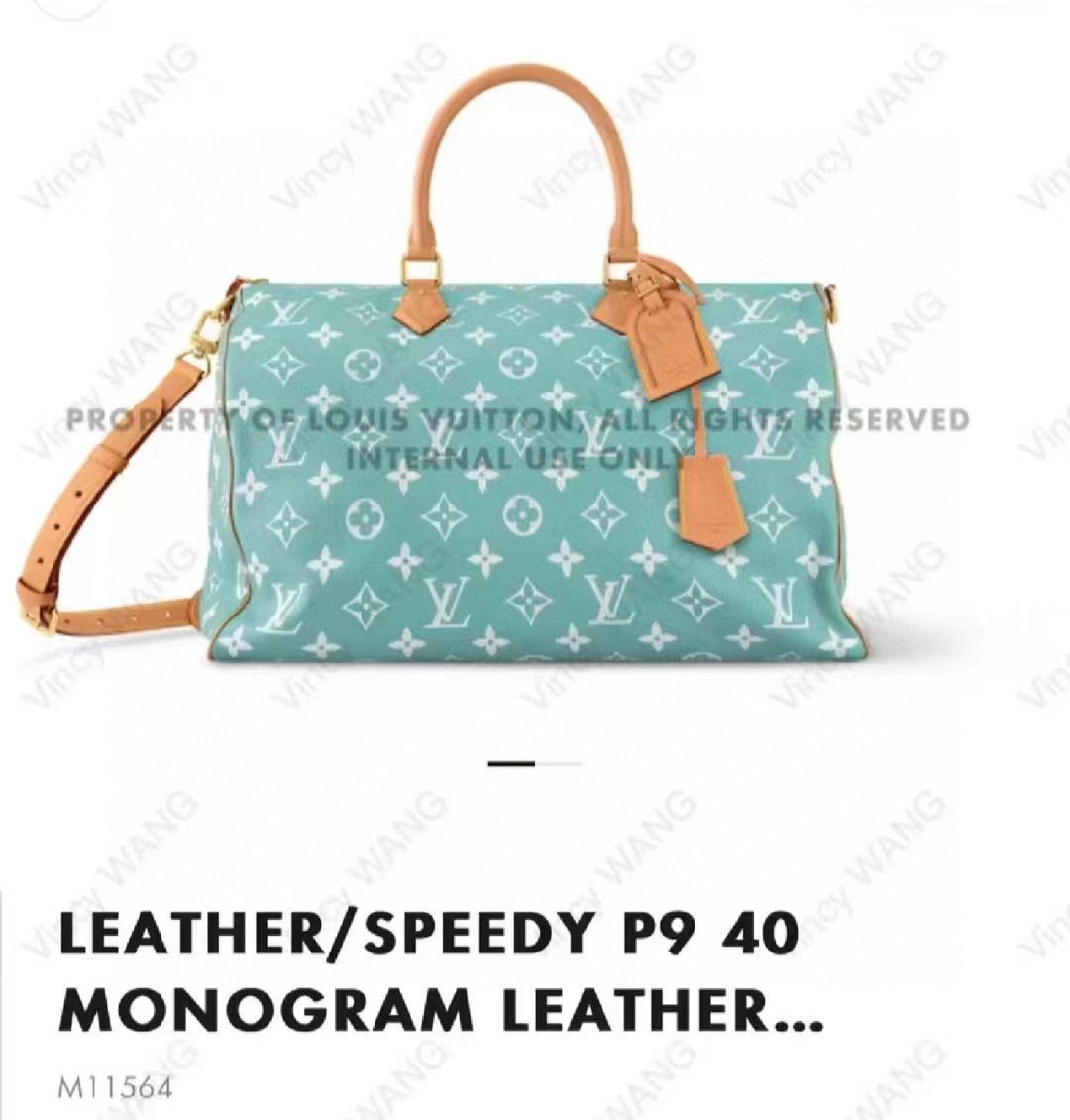 l0*is V*t0n speedy p9 bandoulière 40 monogram leather -40 x 26 x 23cm