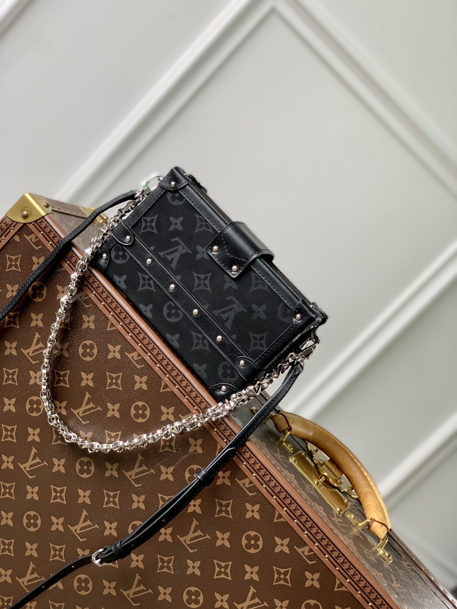 l0*is V*t0n petite malle handbags-m22895-20 x 12.5 x 6cm