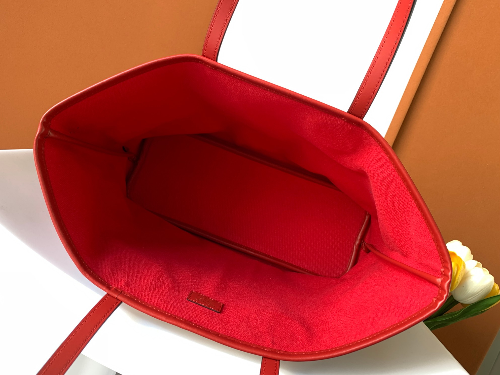 Go*ard canvas 1920 tote-45x13.5x27cm