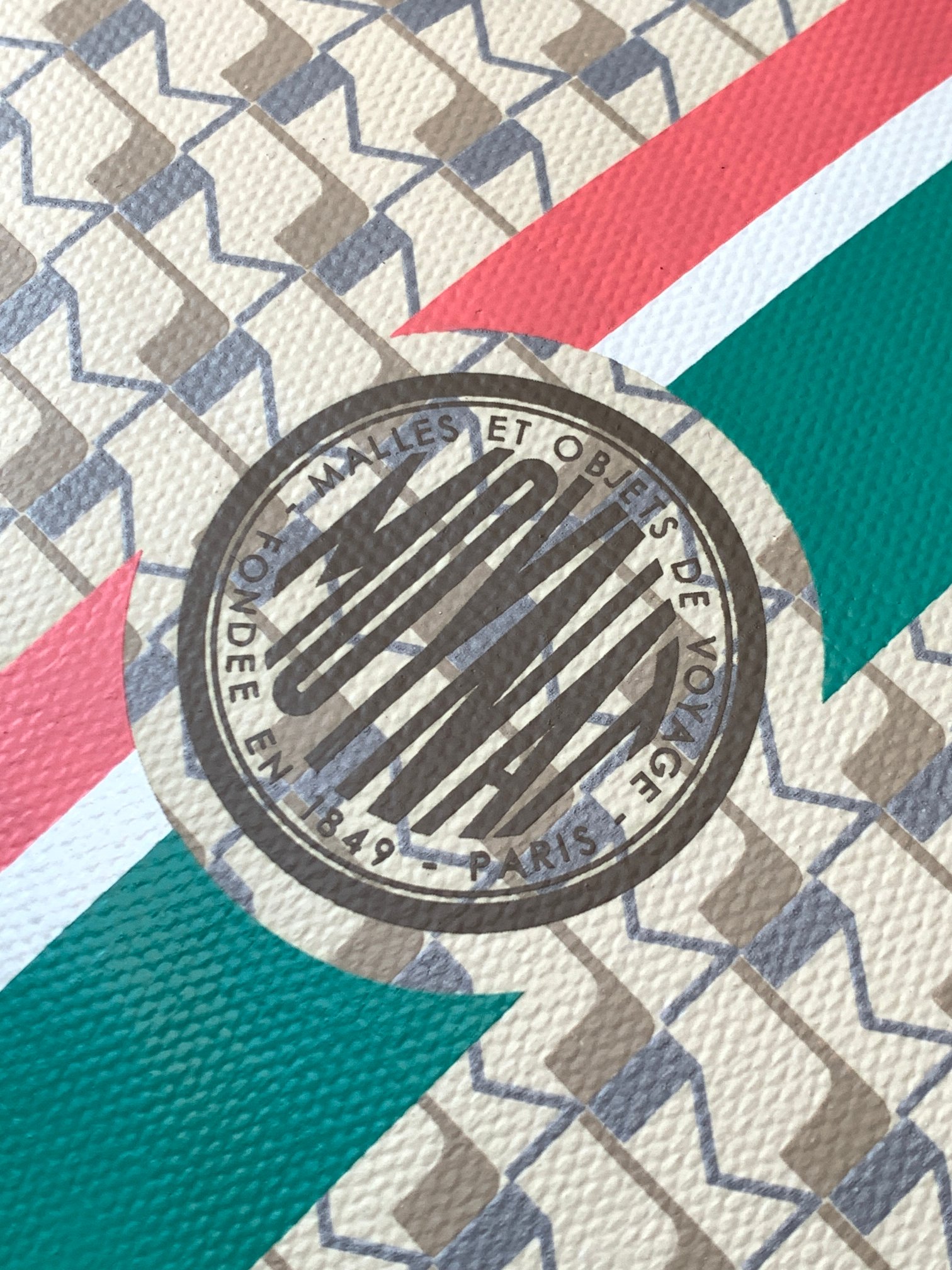 Go*ard canvas 1920 tote-45x13.5x27cm