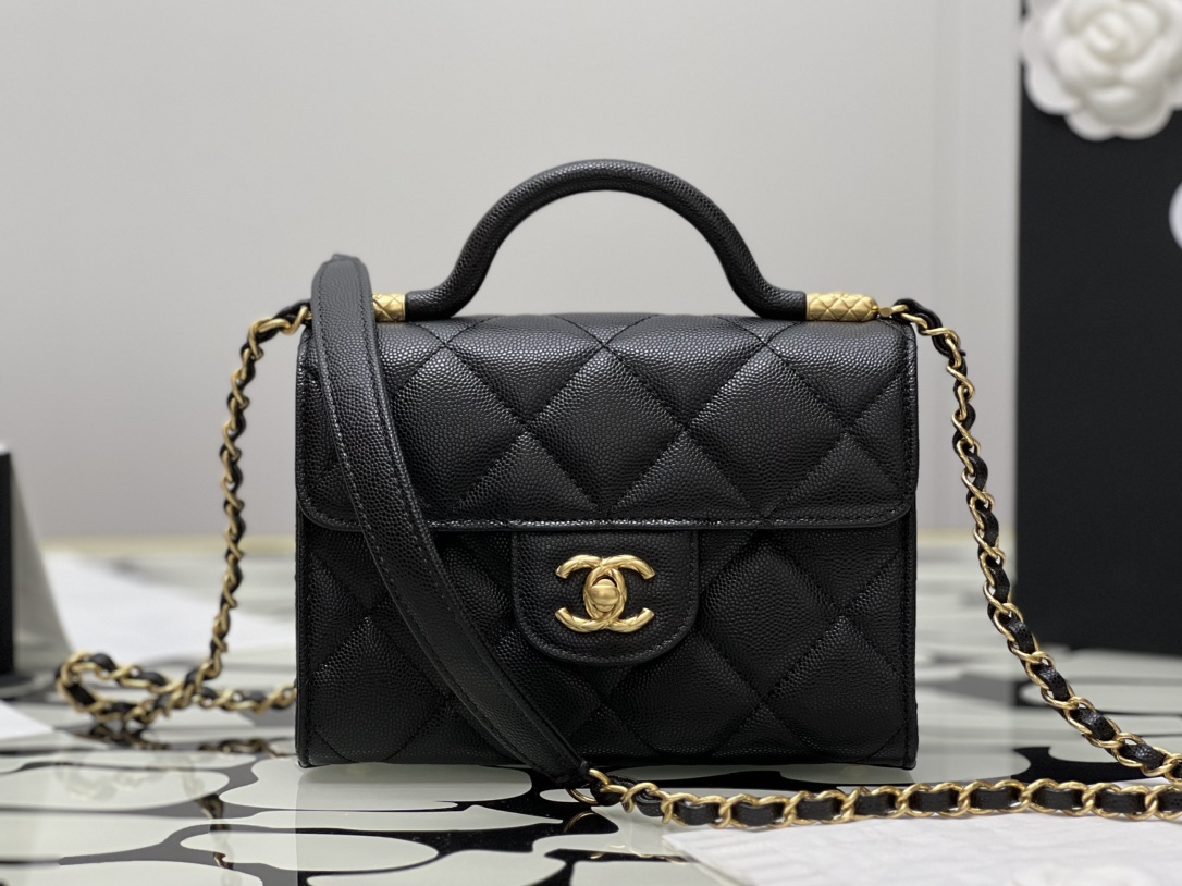 Ch@nel Flap Bag-18*13*8CM