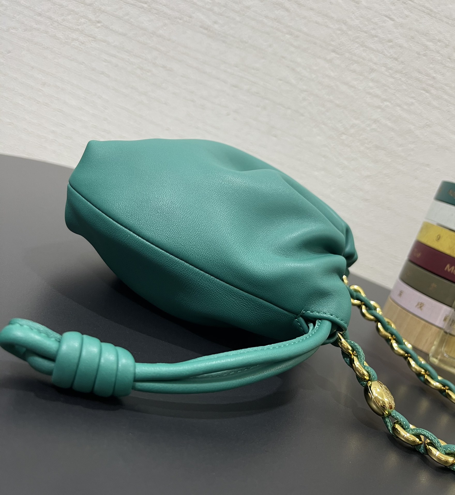 L0ew* flamenco purse 23*5.5*17cm