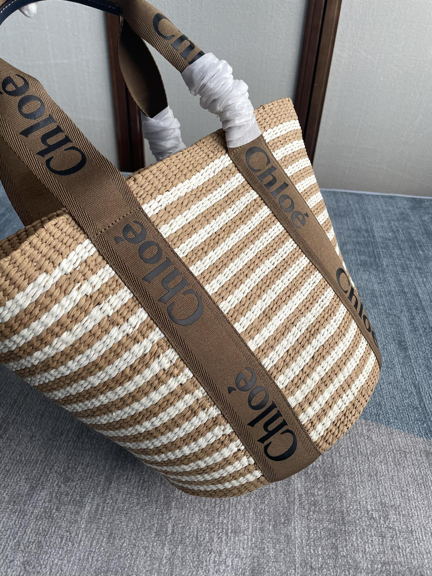 Ch10e large woody basket-28*48*28cm