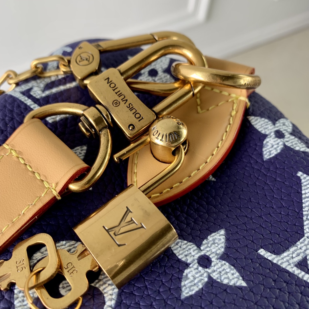 l0*is V*t0n speedy p9 bandoulière 40 monogram leather -40 x 26 x 23cm