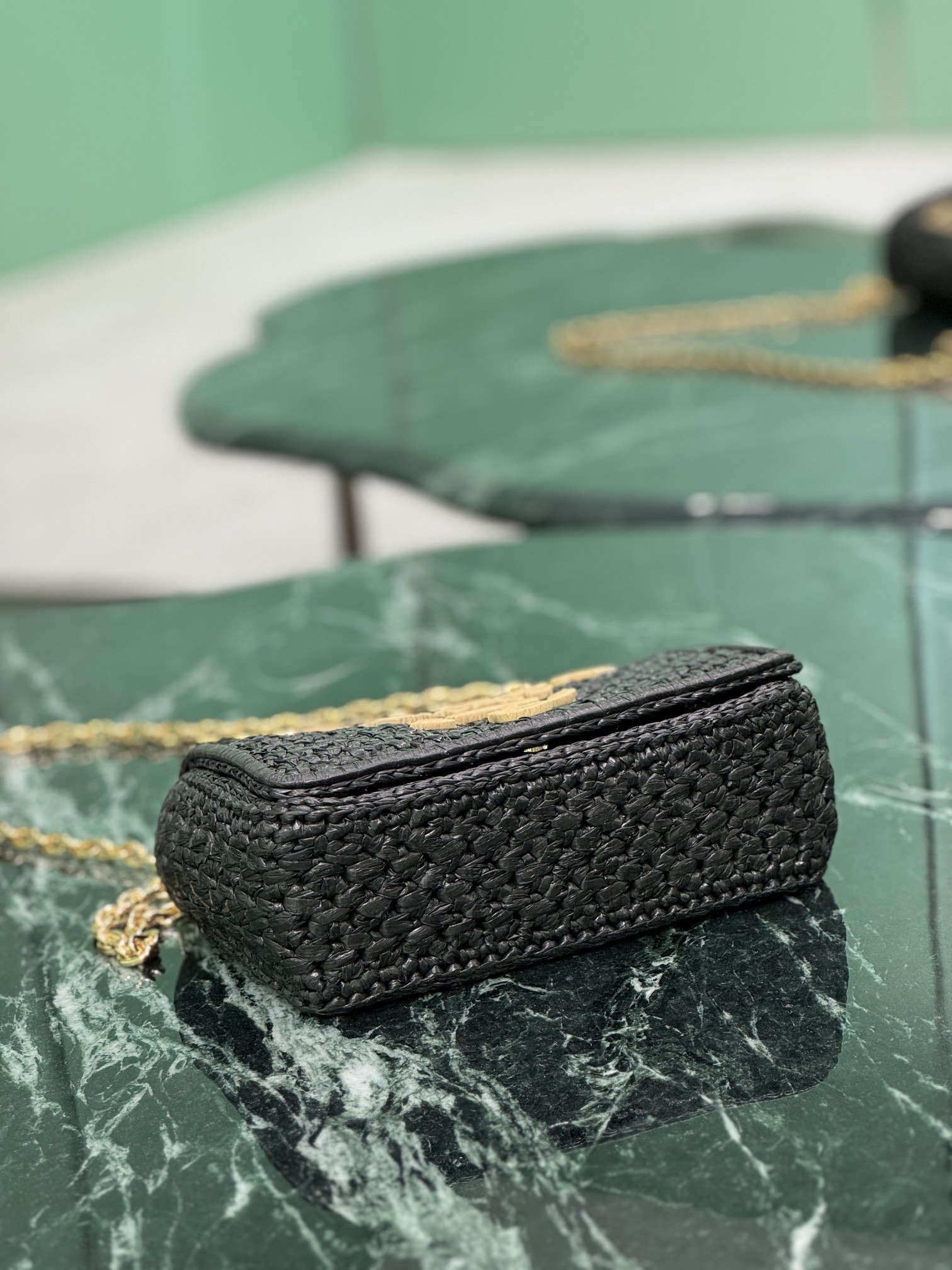 Pra*a woven bag-1bf135-20*13*7cm