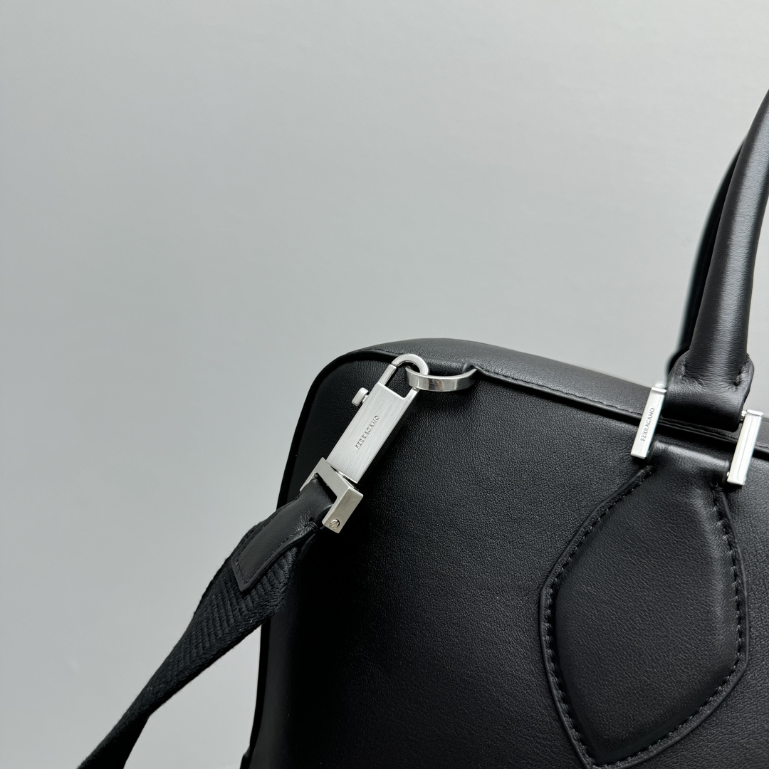 Ferragamo Leather Tote Bag-40*30*18.5CM